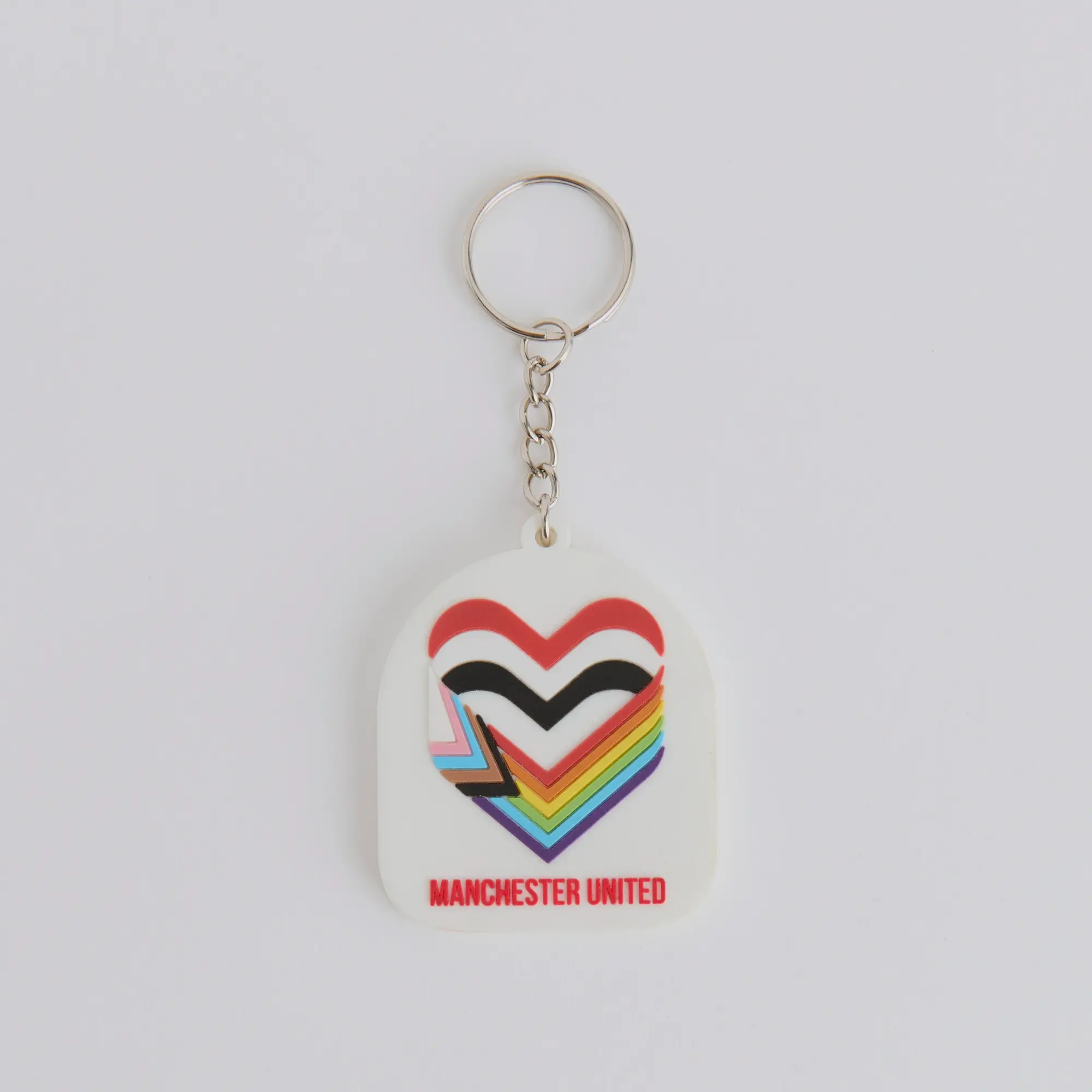 RAW Manchester United Love United Keyring White