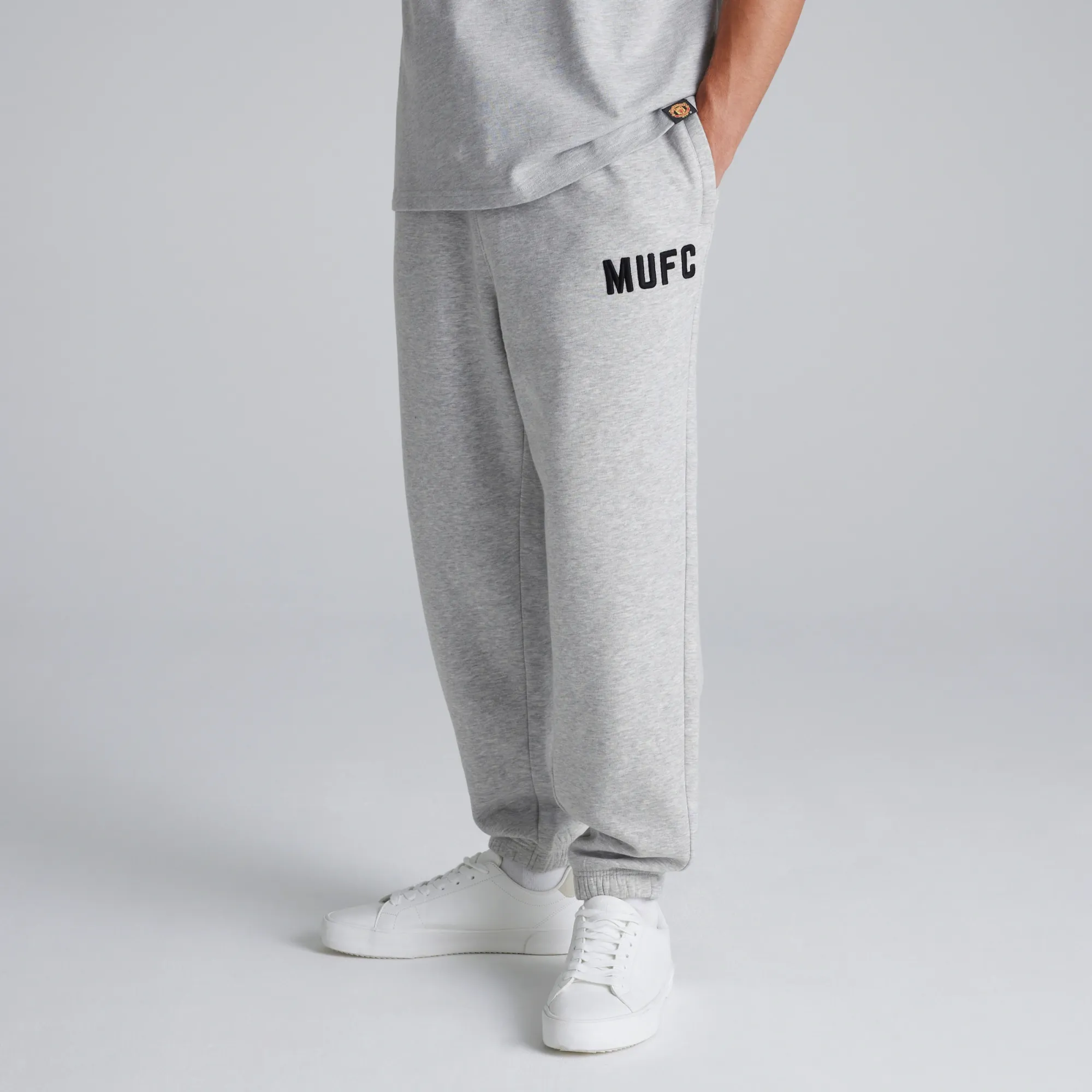 RAW Manchester United Mens MUFC Joggers Grey