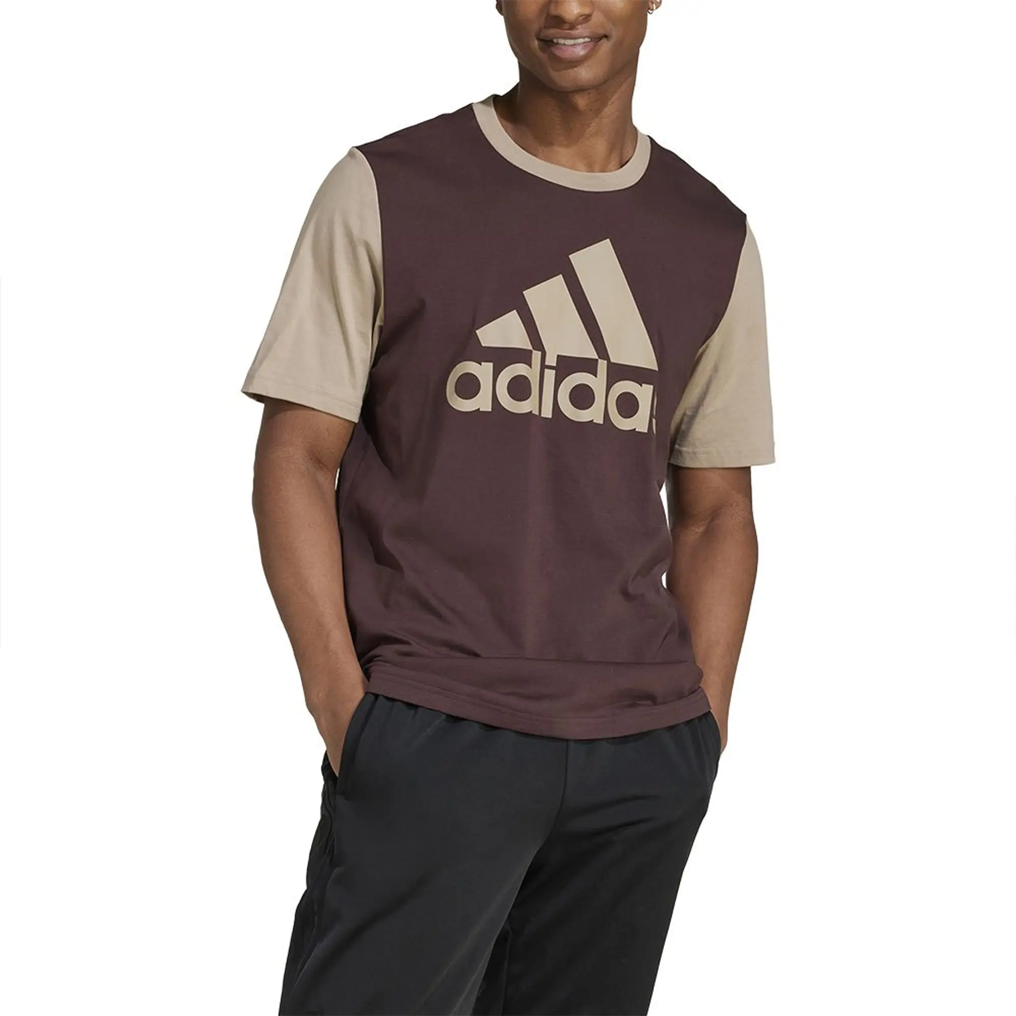 Adidas Essentials Single Jersey Big Logo Short Sleeve T-shirt