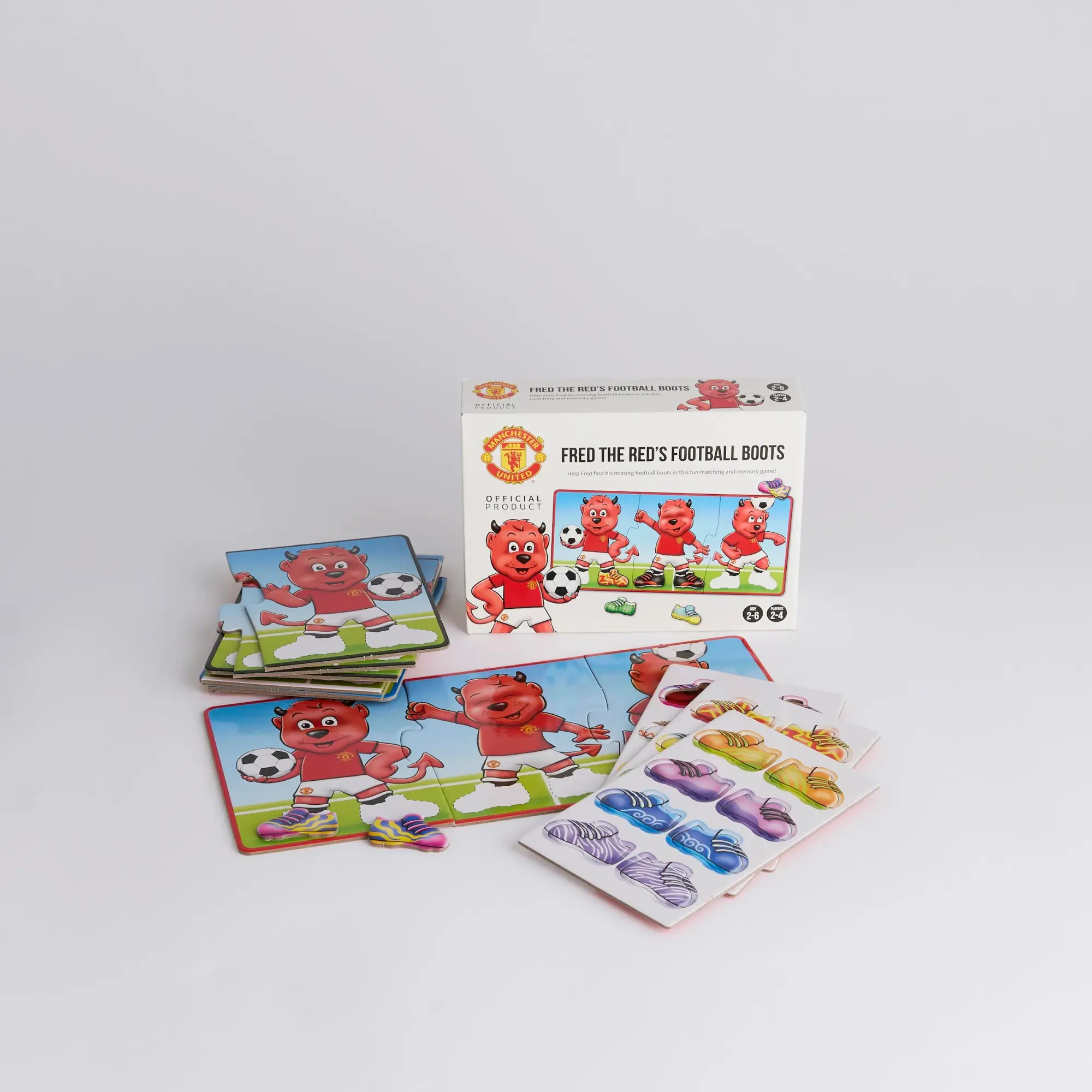 Orchard Toys Manchester United Fred the Red Boot Matching Game