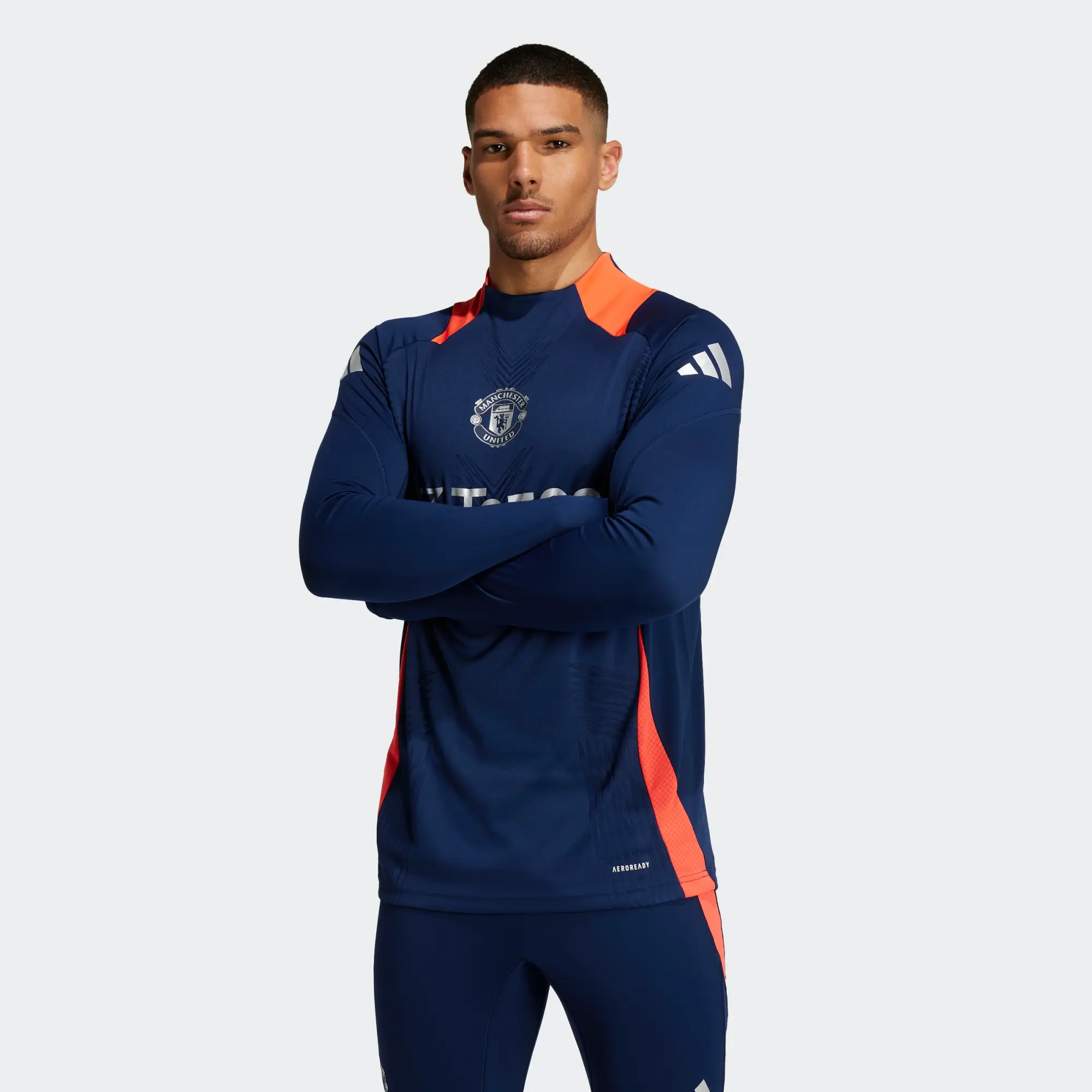 adidas Manchester United Tiro 24 Pro Top Blue