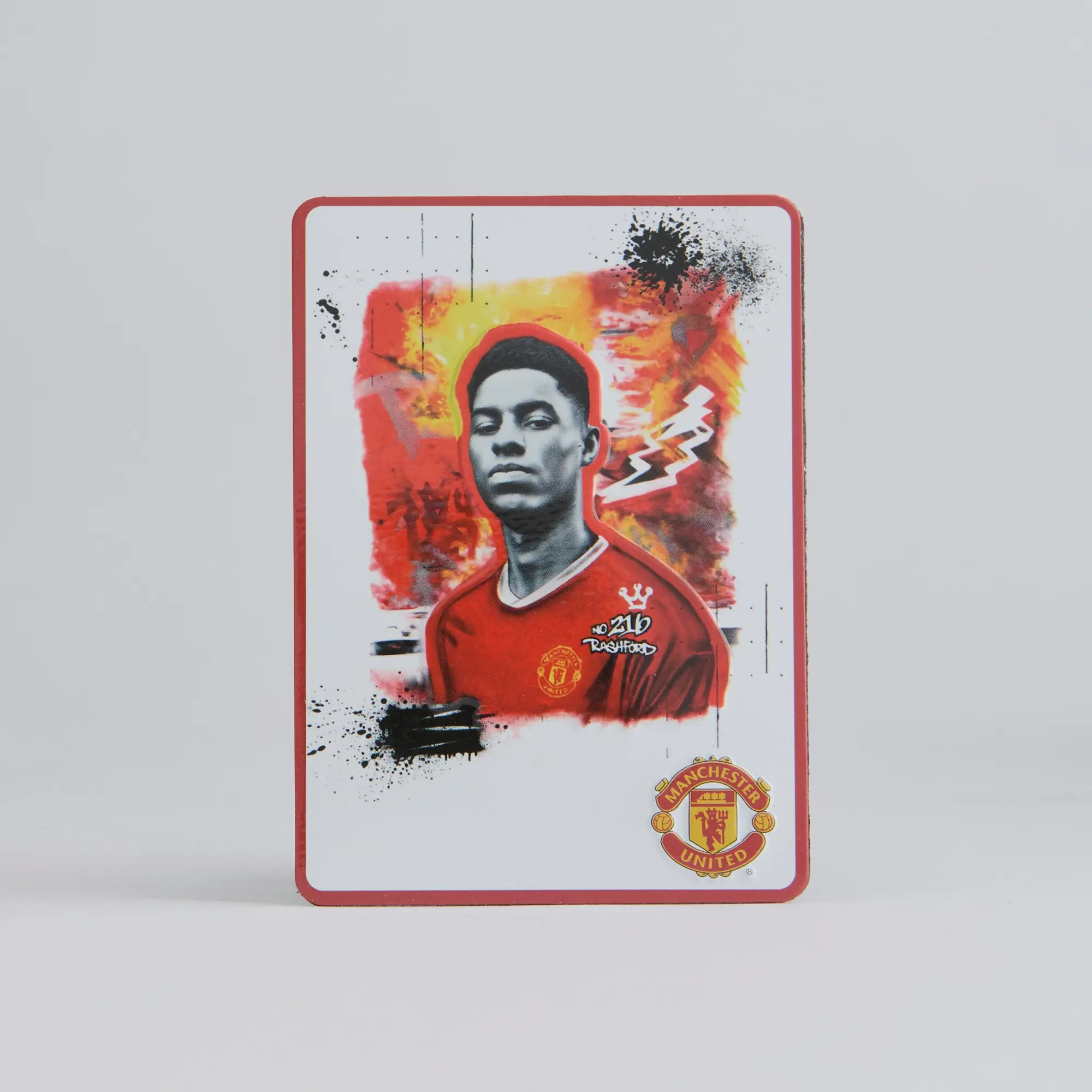 Storm Manchester United Graffiti Rashford Magnet White