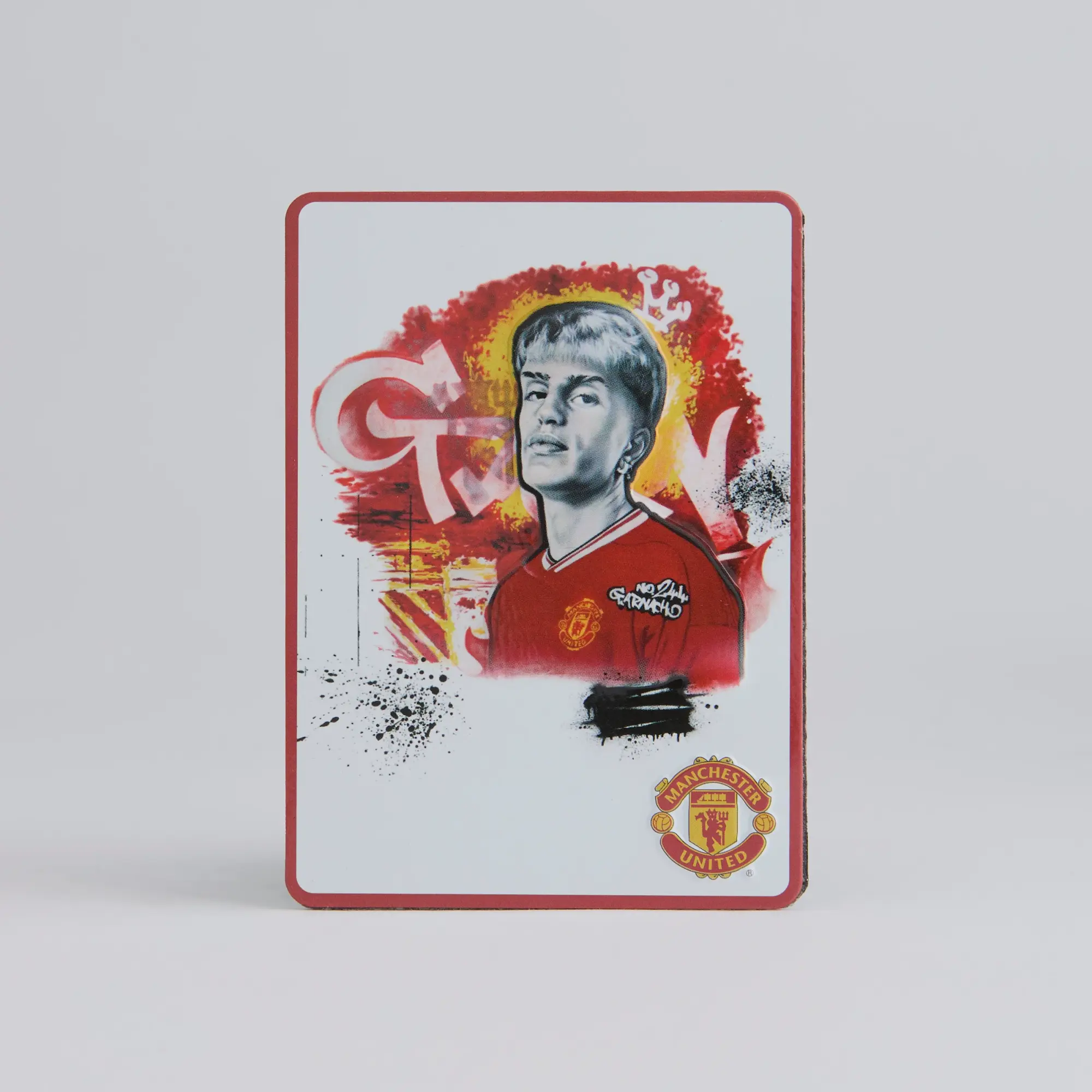 Storm Manchester United Graffiti Garnacho Magnet White