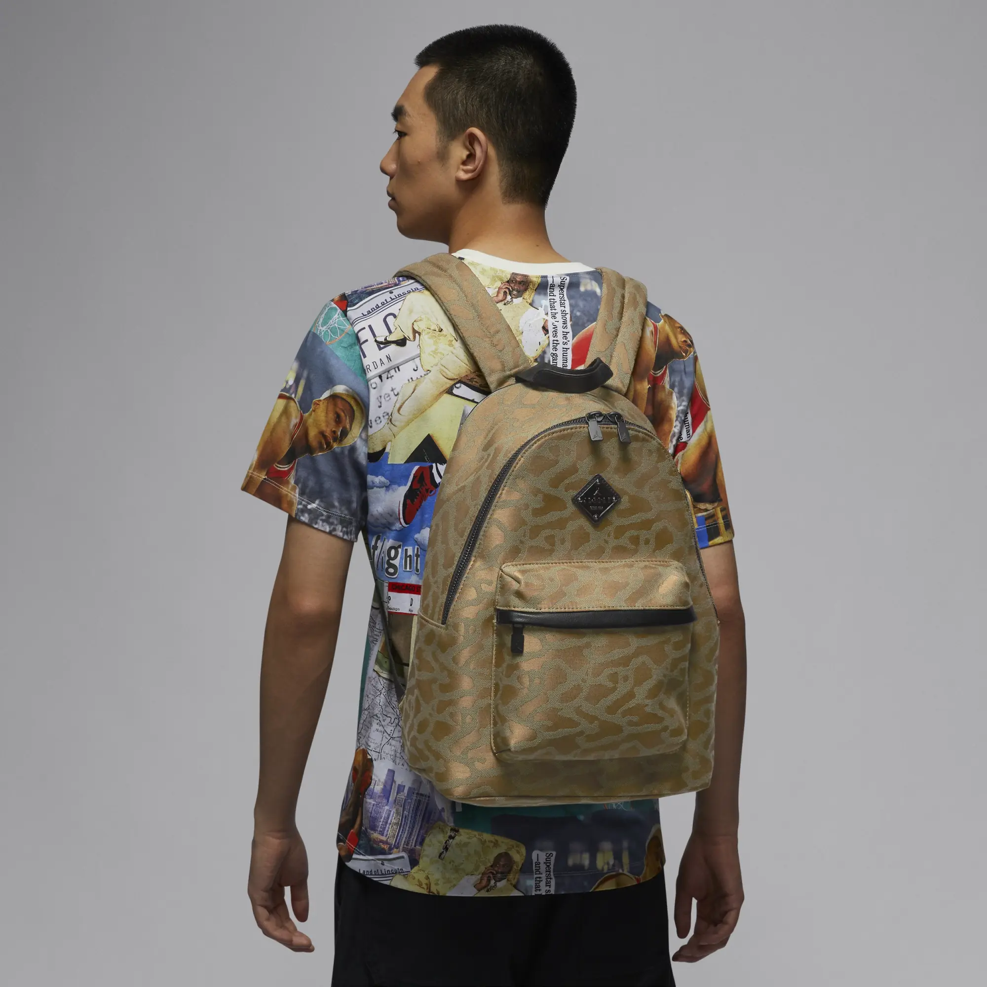 Nike Jordan Icon Backpack (20L) - Brown - Polyester