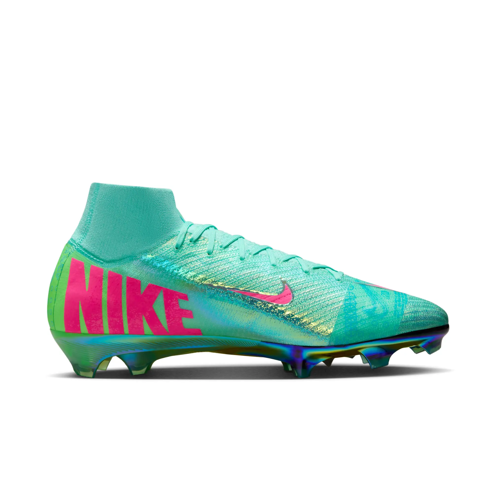 Nike Air Zoom Mercurial Superfly 10 Elite Fg Cosmic Speed 2 - Hyper Turquoise/Black Limited Edition - ['Turquoise']
