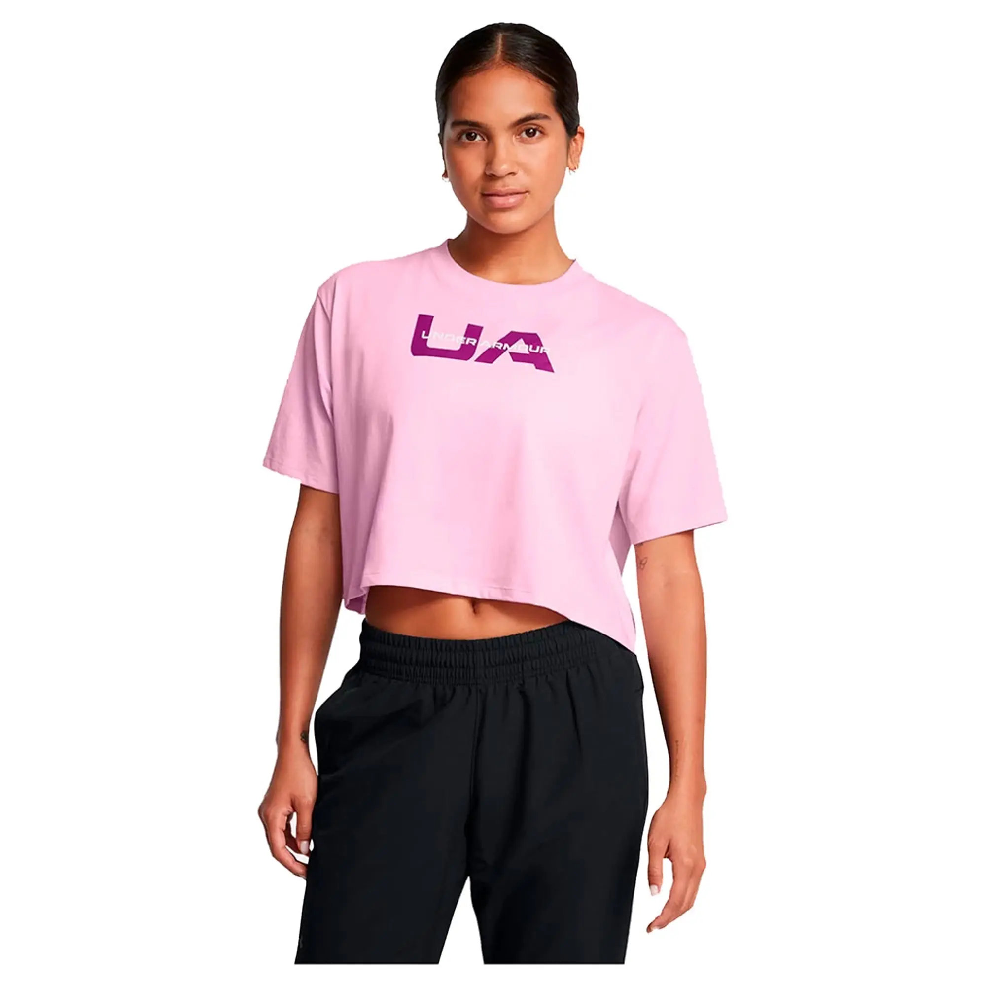 Under Armour Boxy Wordmark Short Sleeve T-shirt