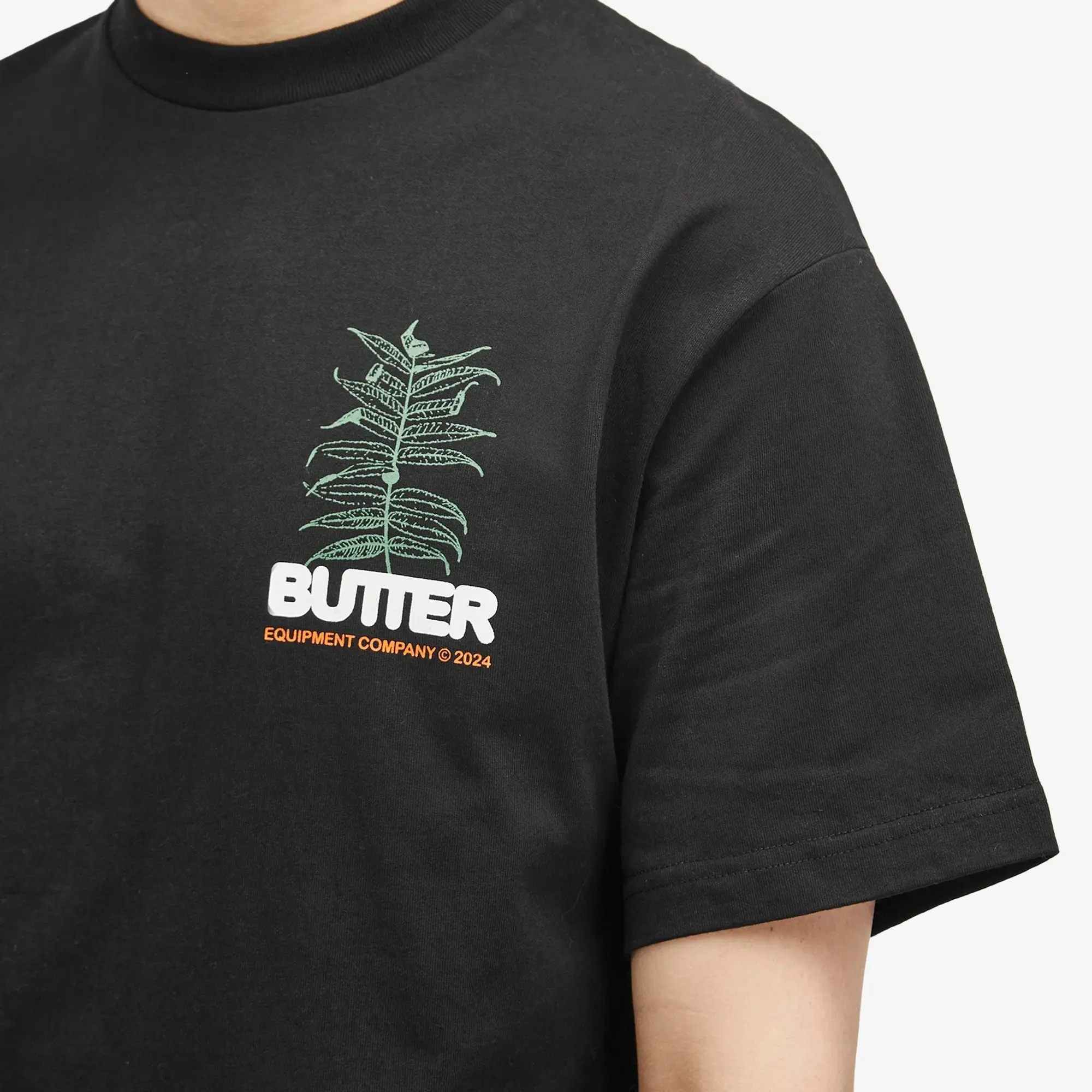 Butter Goods Men's Earth T-Shirt Black
