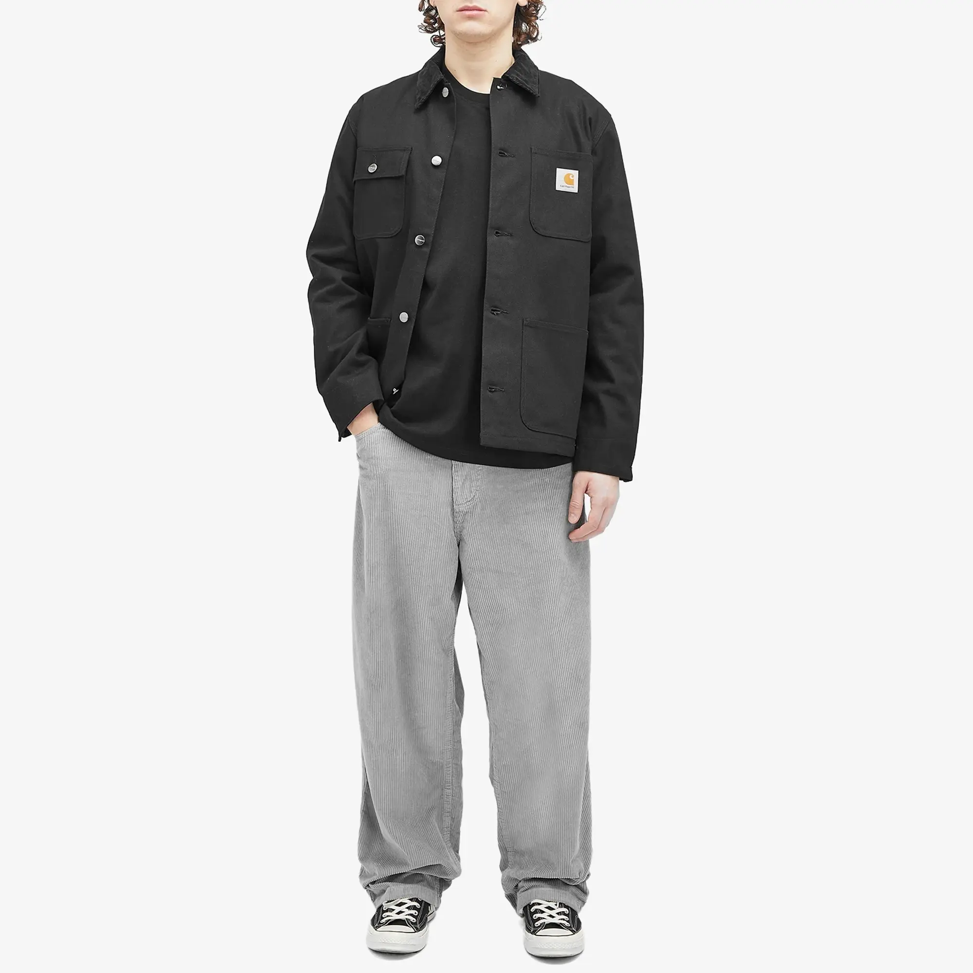 Polar Skate Co. Men's Cord Big Boy Pants Silver