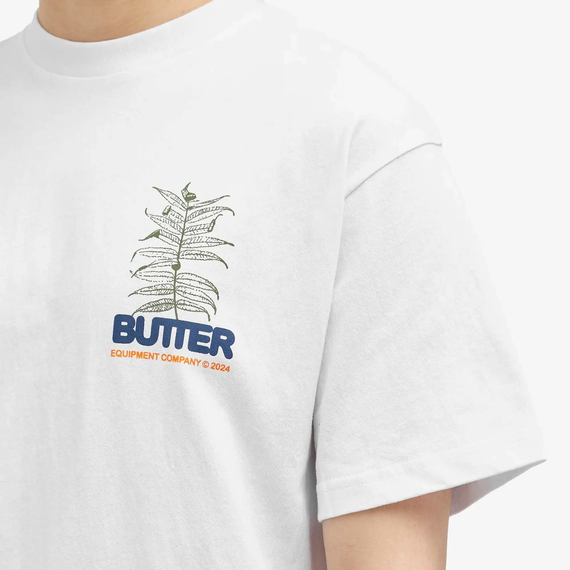 Butter Goods Men's Earth T-Shirt White