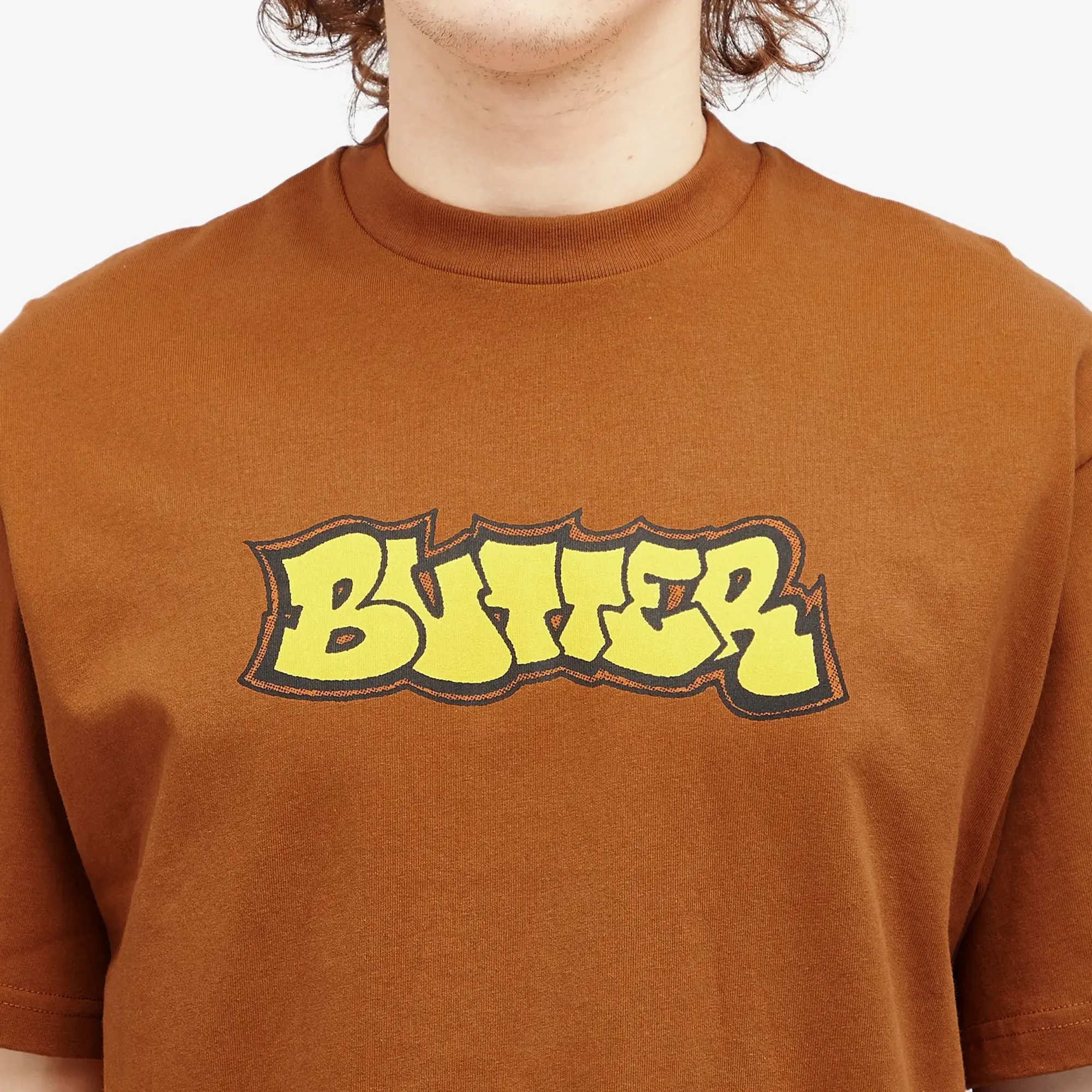 Butter Goods Men's Perspective T-Shirt Oak Brown