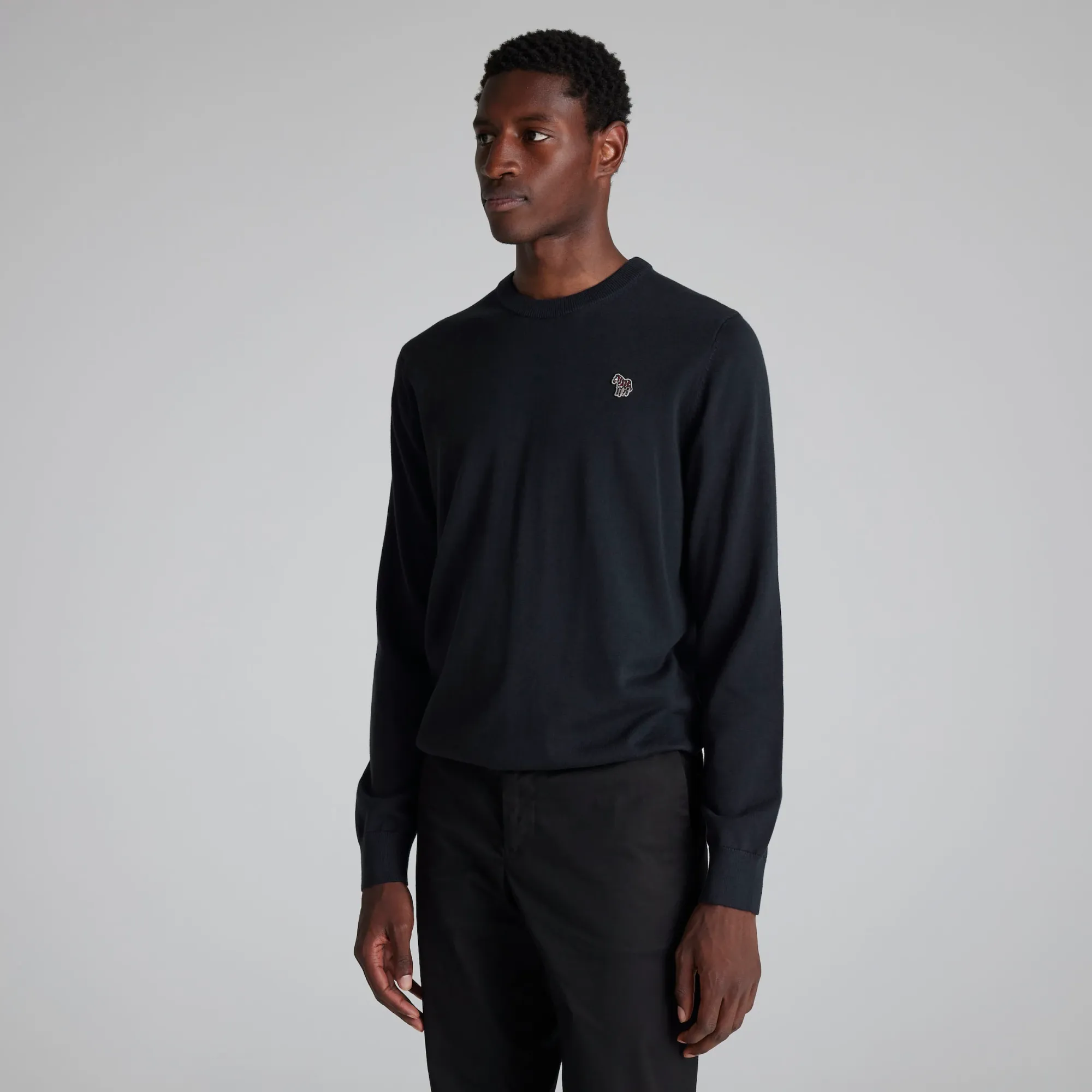 Manchester United x Paul Smith Mens Knitted Jumper Navy