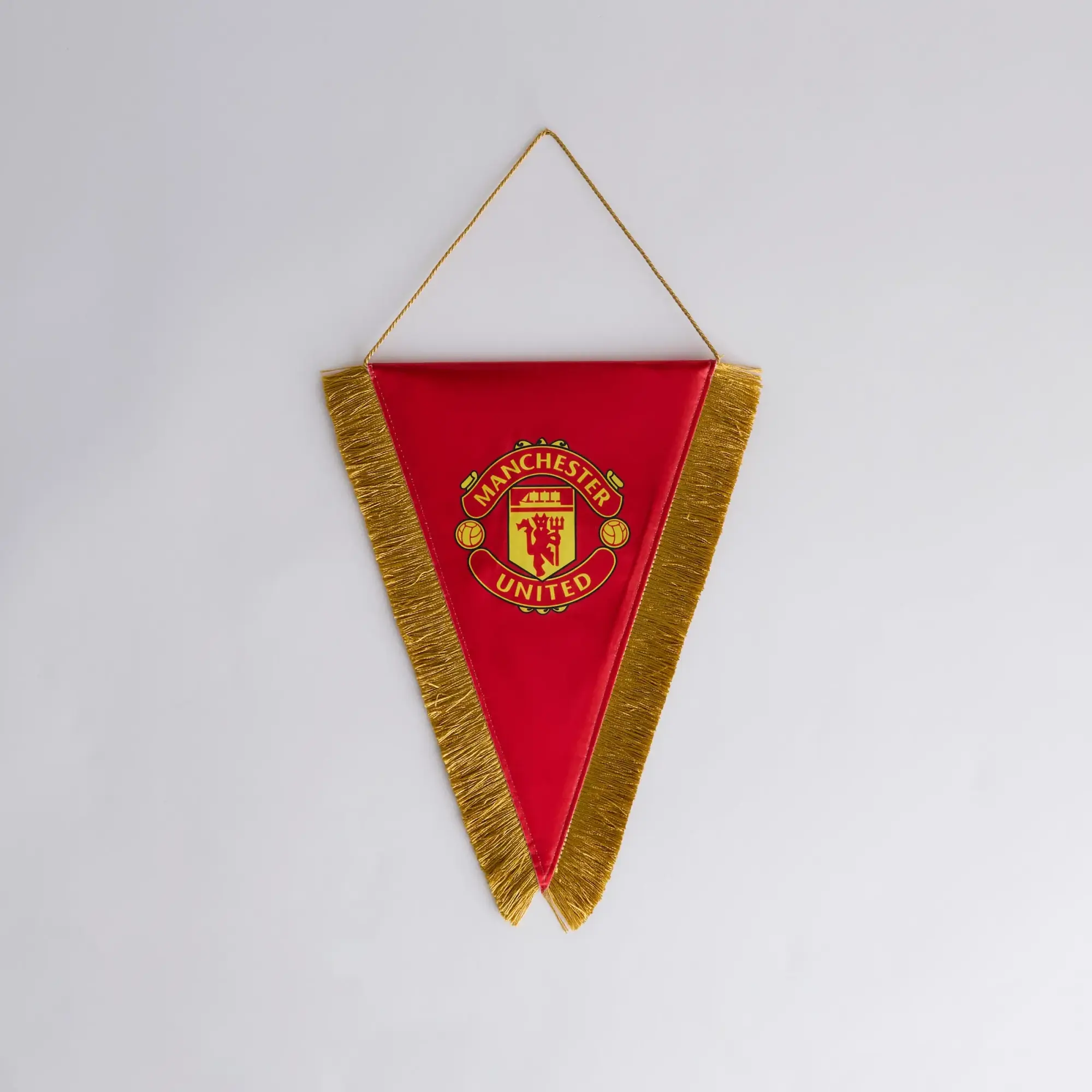 FOCO Manchester United Crest Triangle Pennant Red