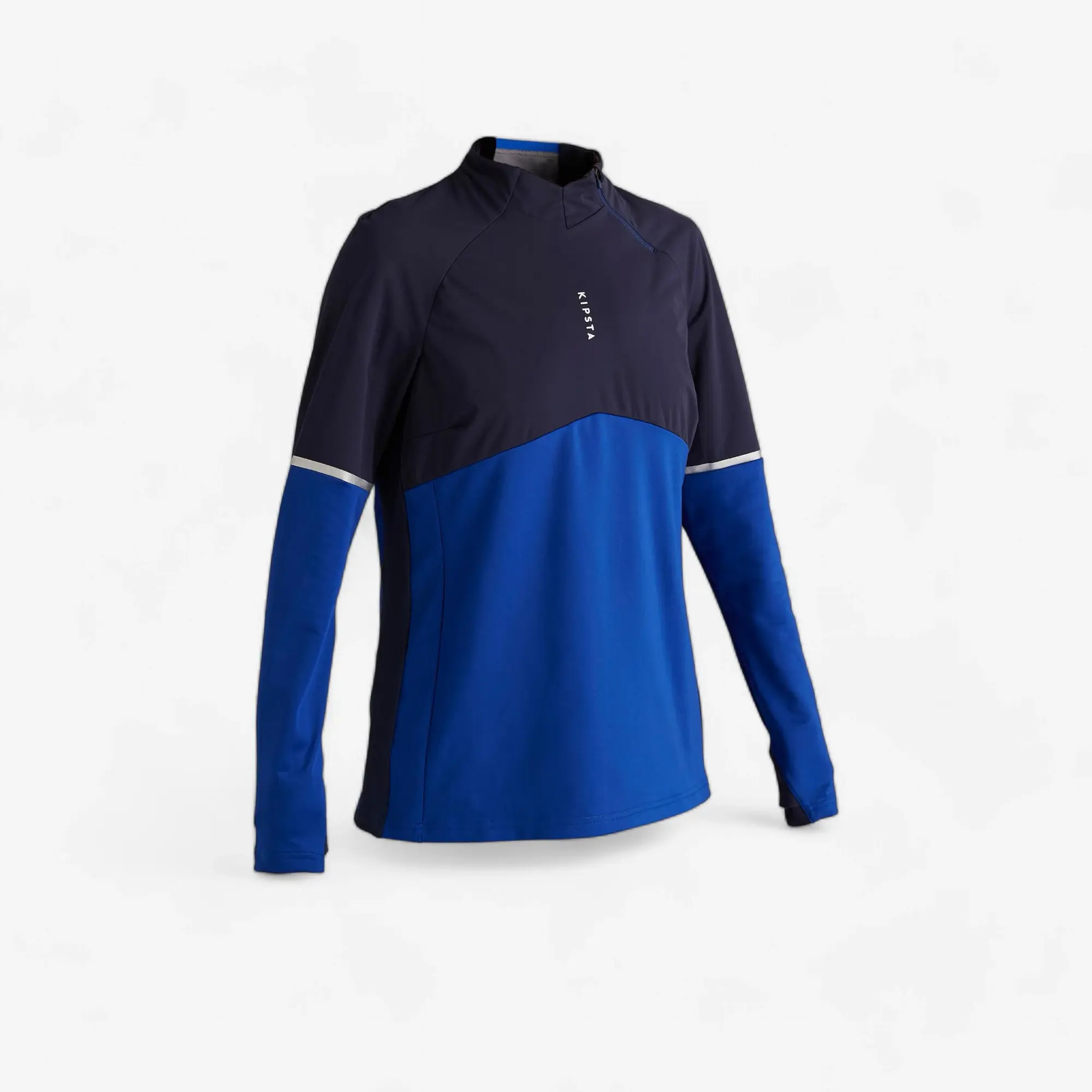 Kipsta T500 Women's Football Training Sweatshirt - Blue