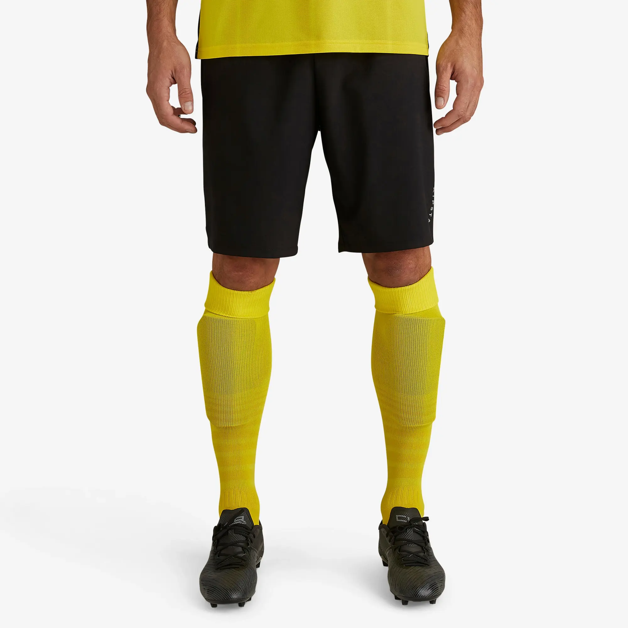 Kipsta Adult Football Shorts Viralto Club - Black