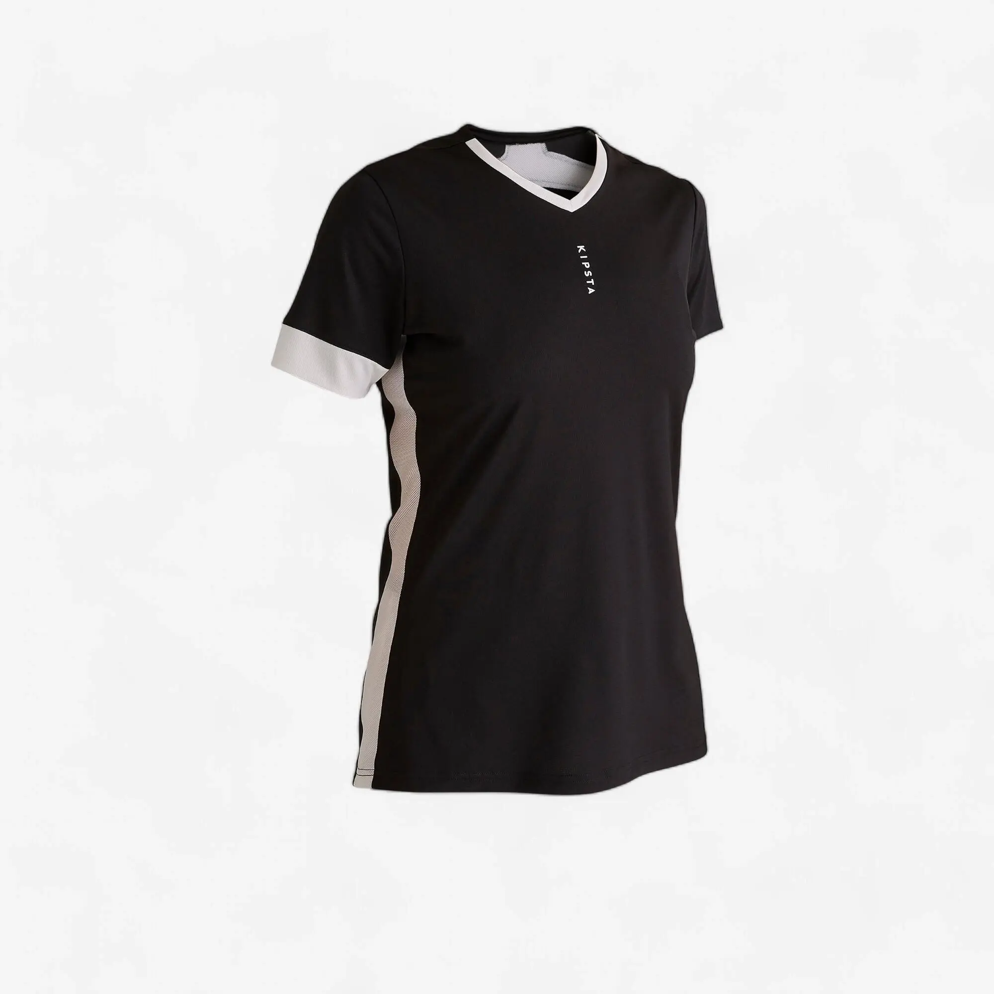 Kipsta F500 Women's Football Jersey - Black/White