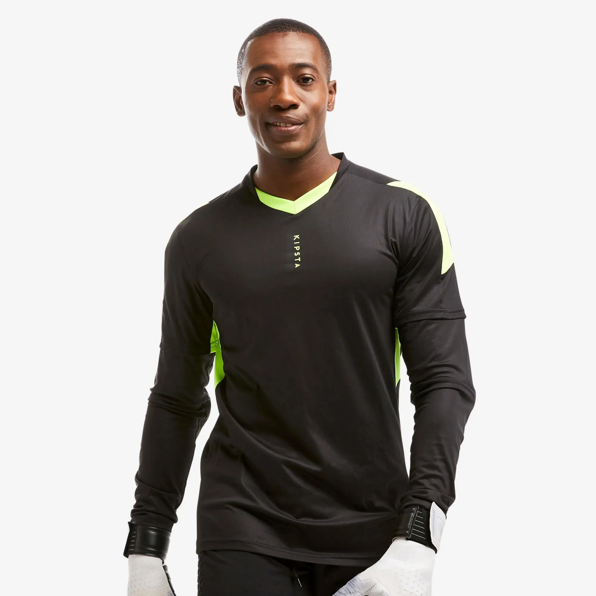 Kipsta F500 Adult Goalkeeper Jersey - Black