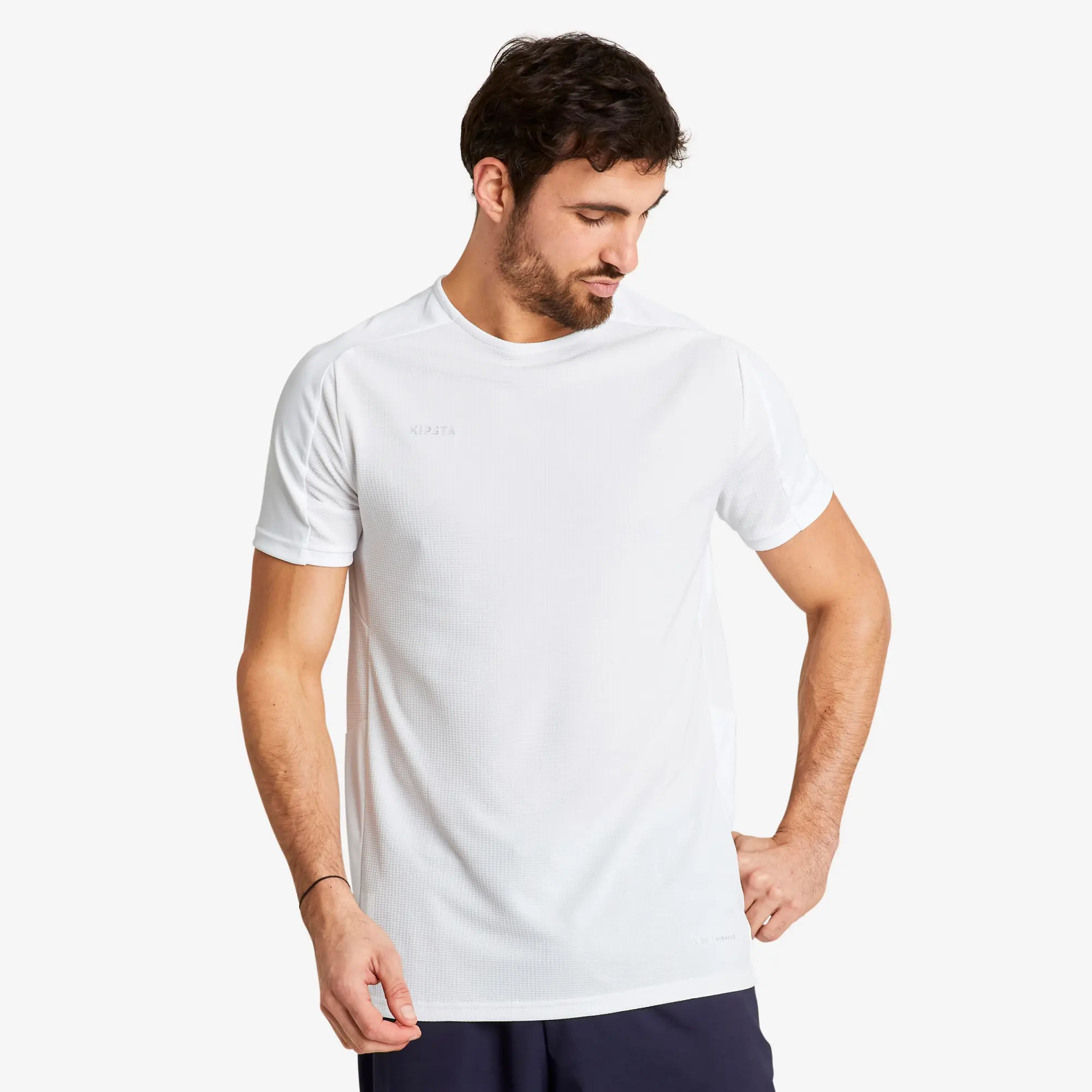 Kipsta Short-Sleeved Football Shirt Viralto Club - White