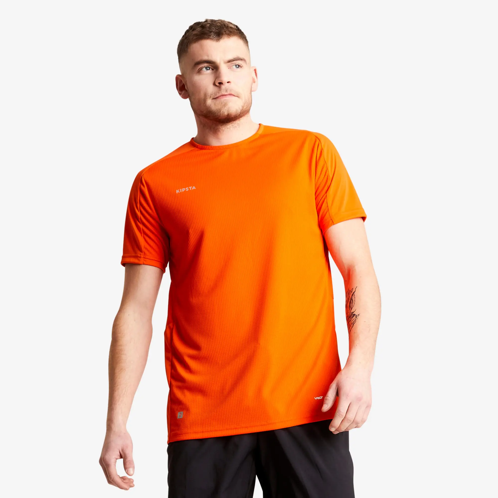 Kipsta Short-Sleeved Football Shirt Viralto Club - Orange