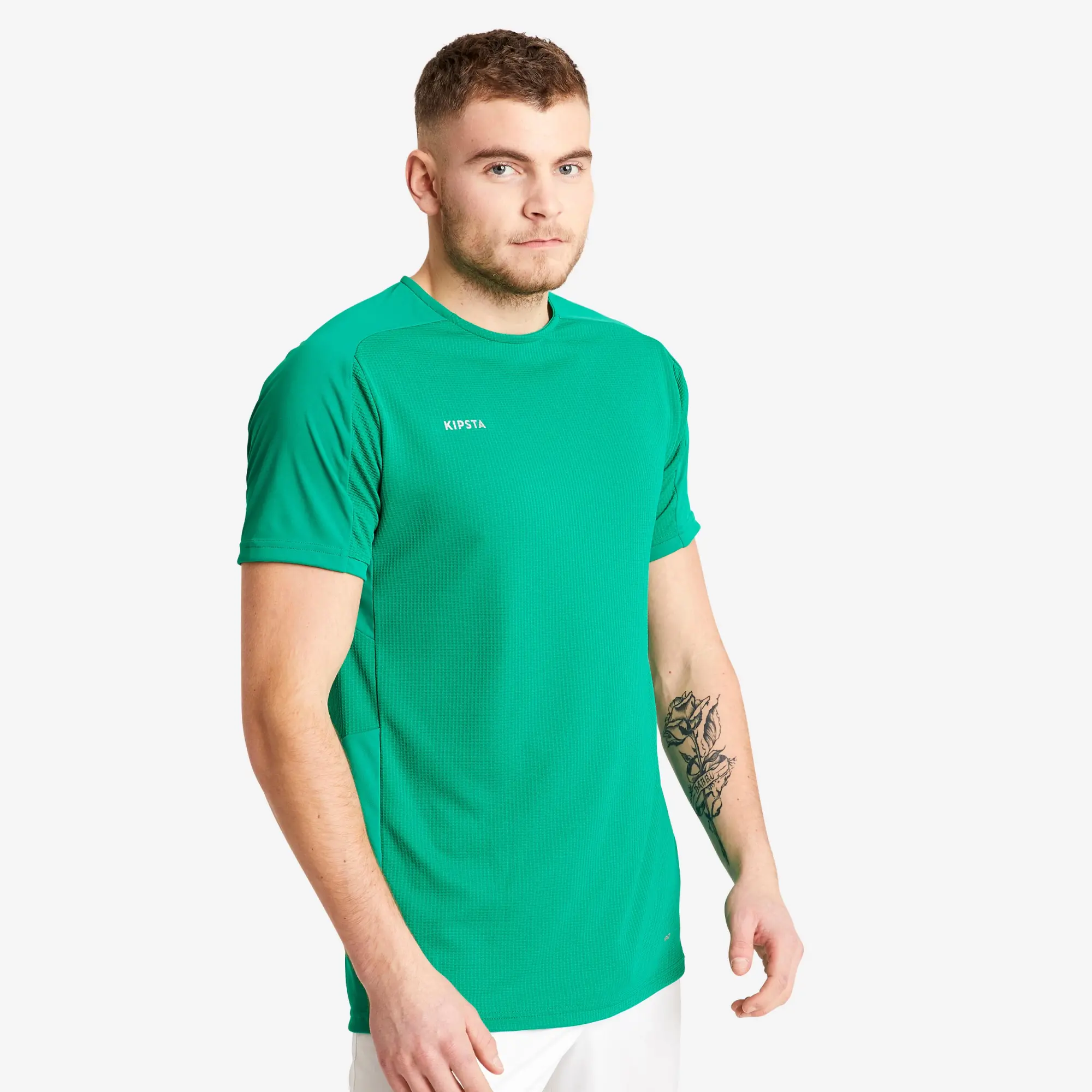 Kipsta Short-Sleeved Football Shirt Viralto Club - Green