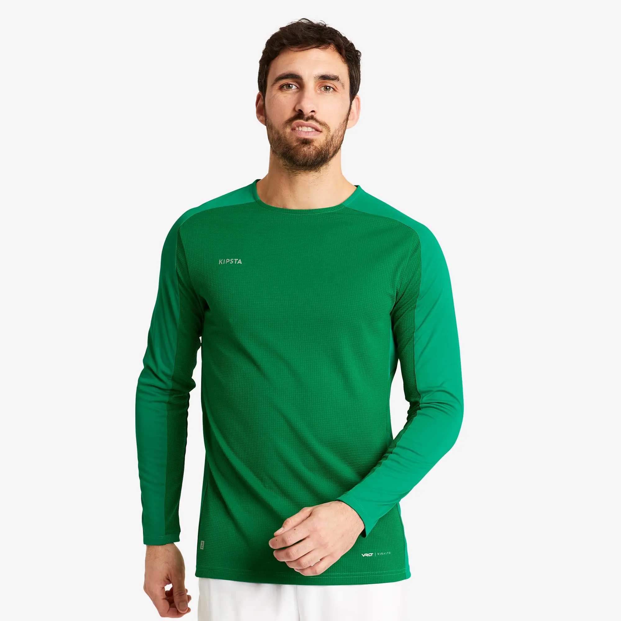 Kipsta Long-Sleeved Football Shirt Viralto Club - Green