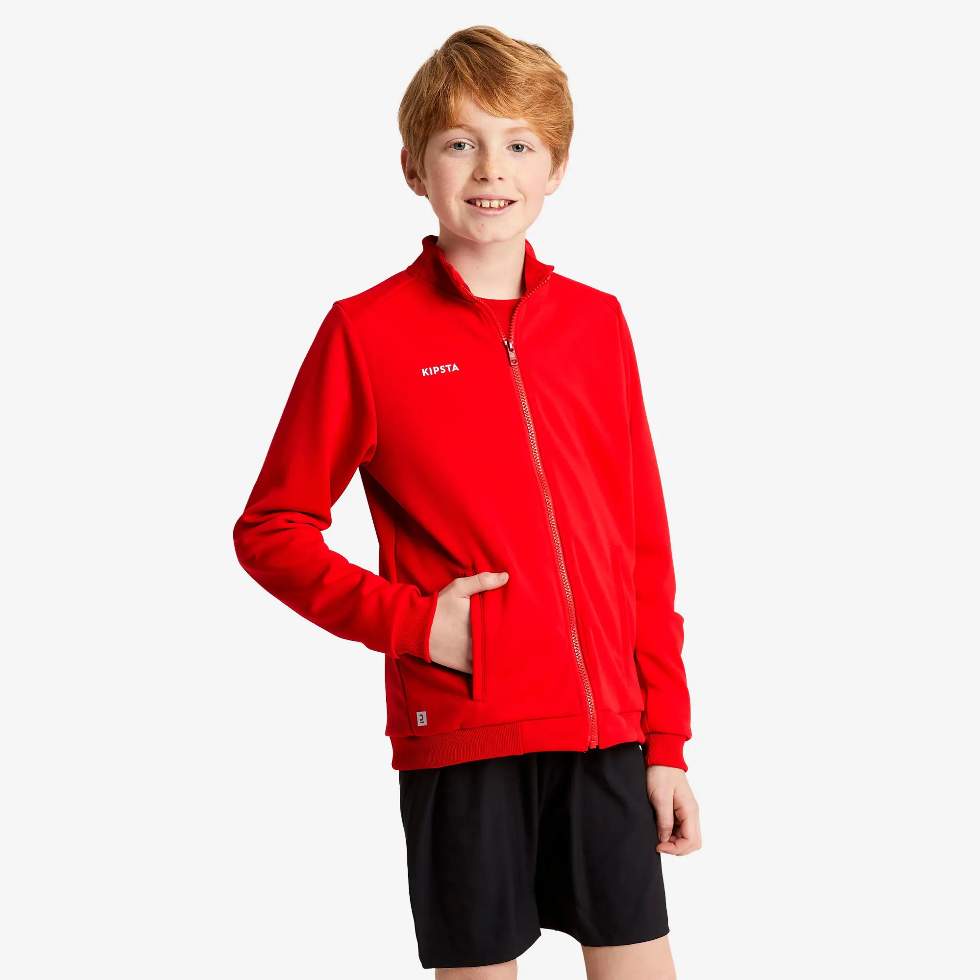 Kipsta Football Training Jacket Essential - Red