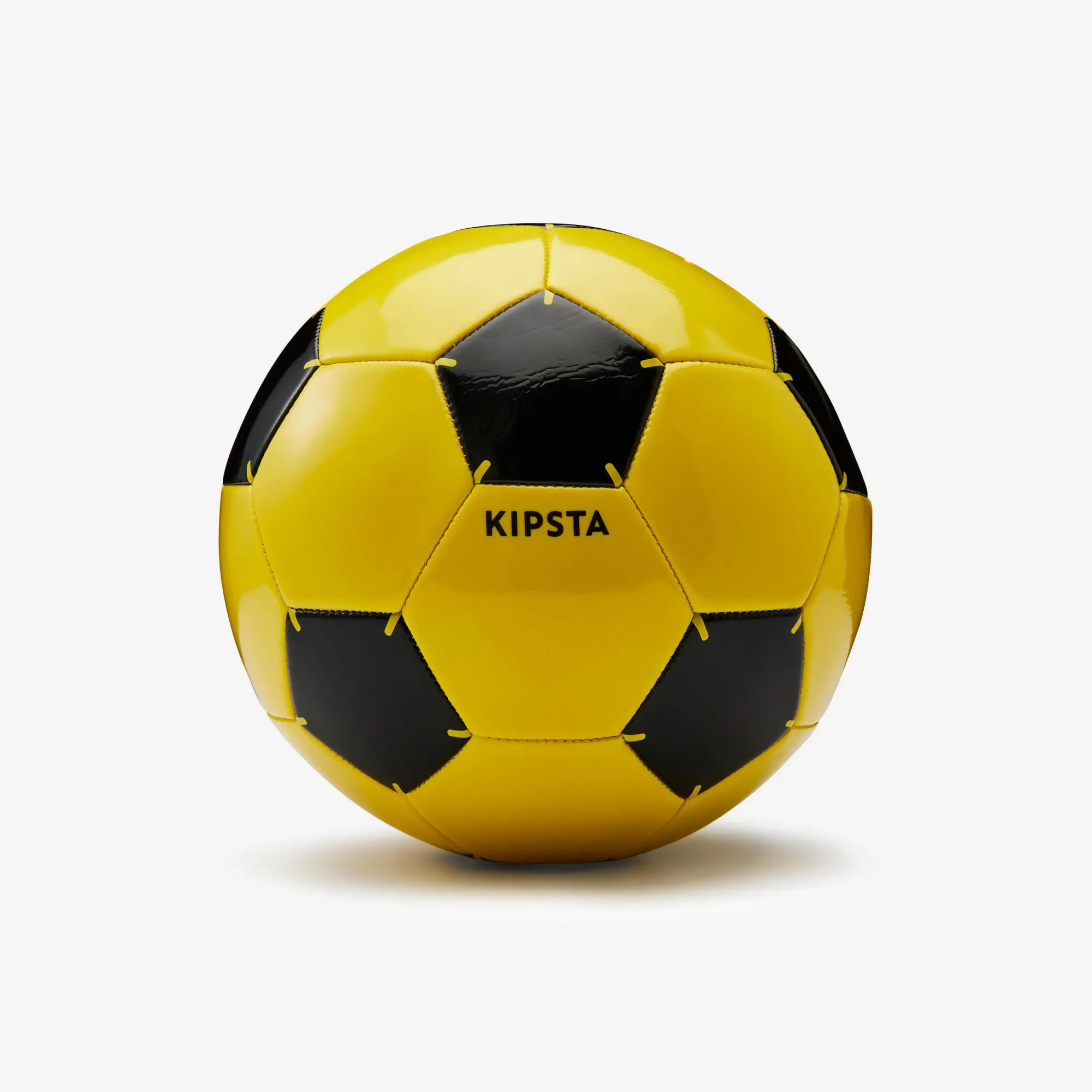 Kipsta Football Size 5 First Kick (For Kids Ages To 12 Years) - Yellow