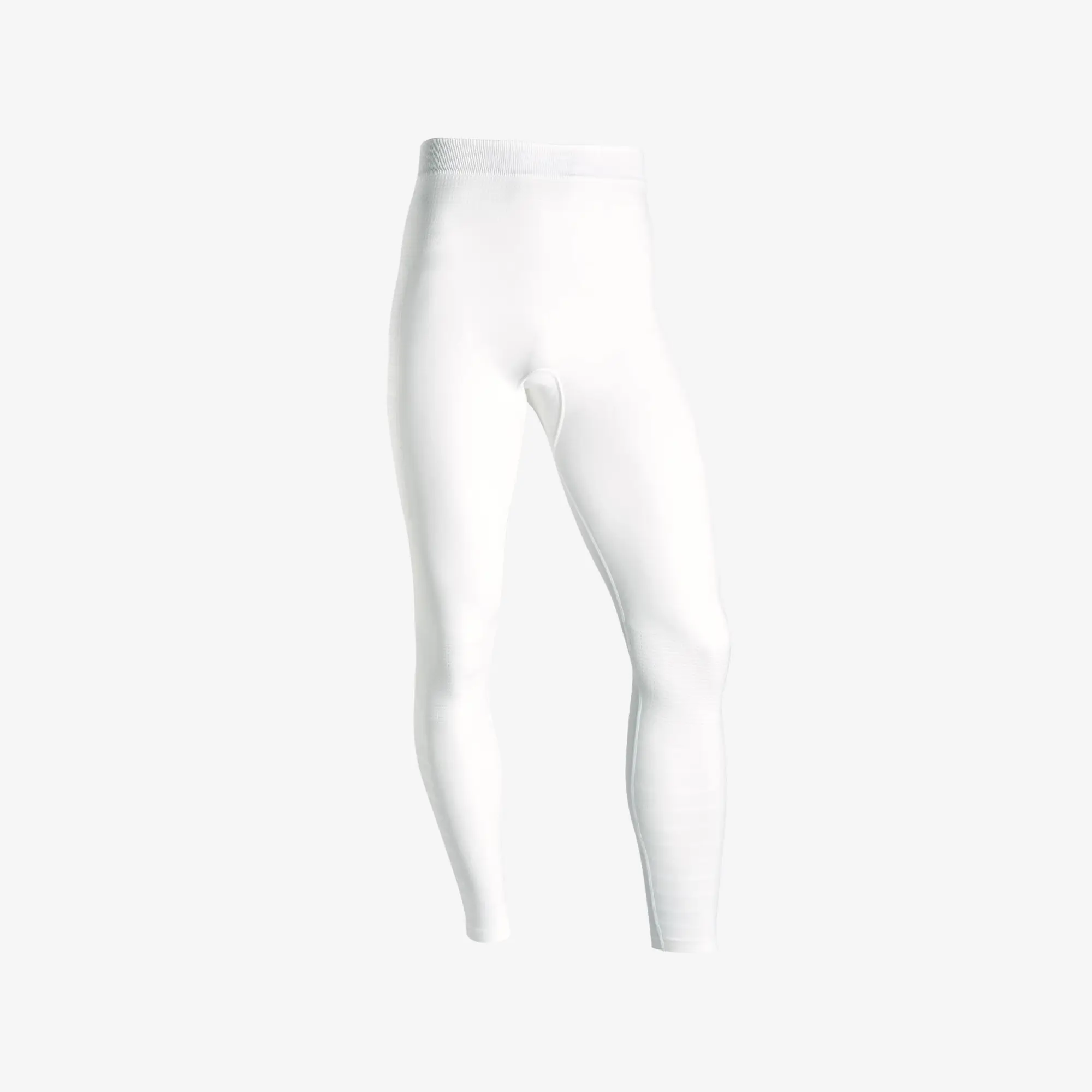 Kipsta Adult Thermal Tights Keepdry 500 - White