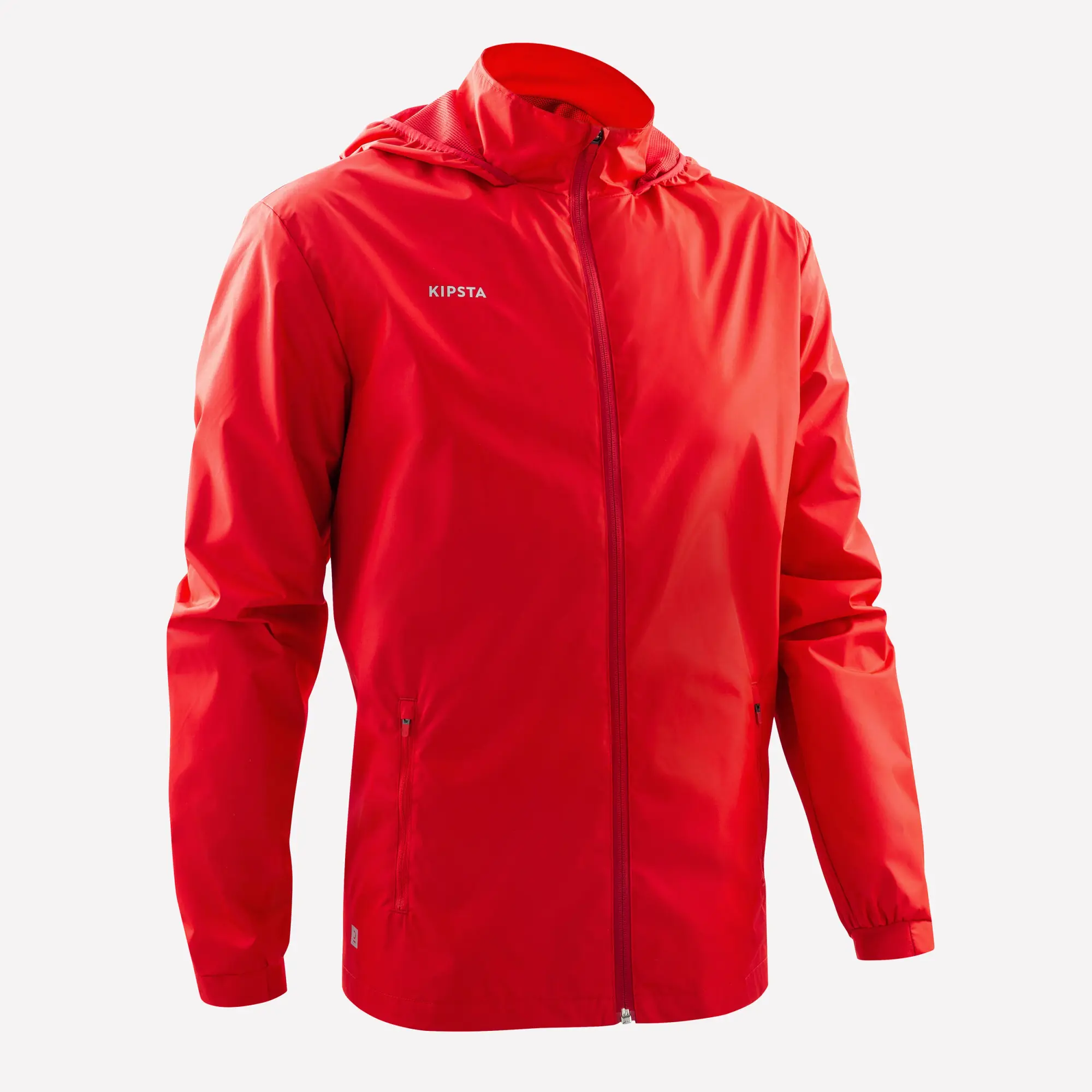 Kipsta Rainproof Football Jacket Viralto Club - Red