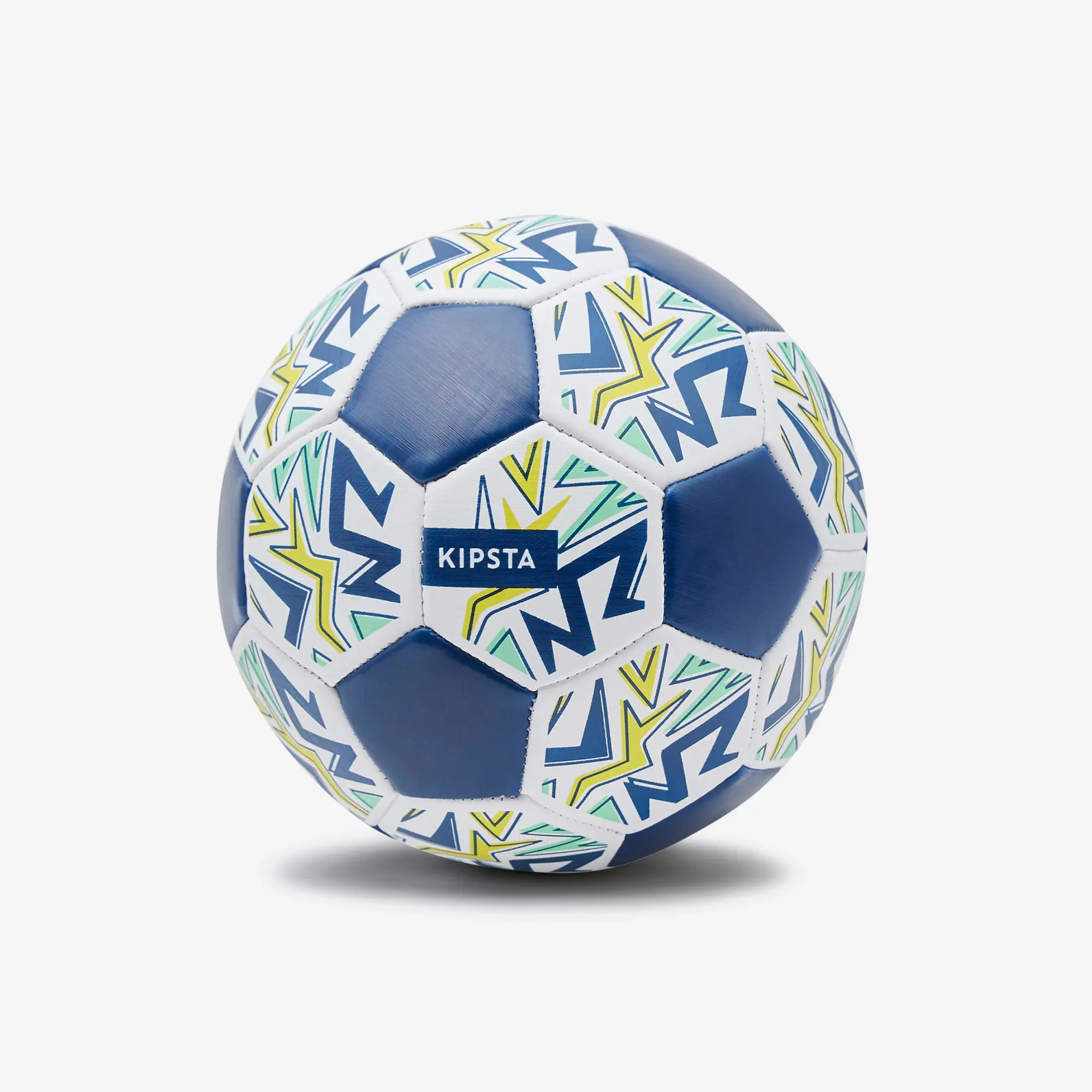 Kipsta Mini Football Learning Ball Size 1 - White/Blue