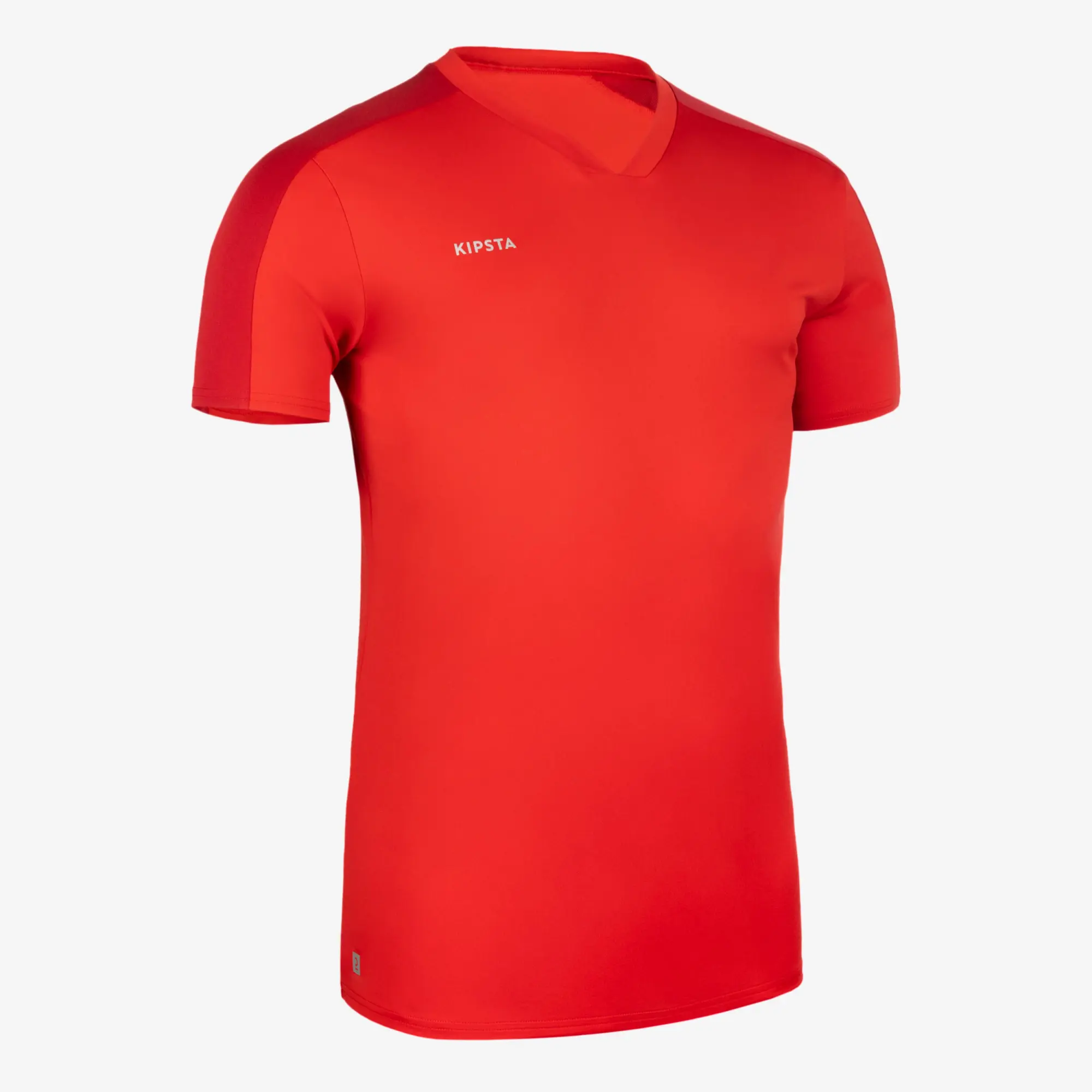 Kipsta Adult Short-Sleeved Football Shirt Essential - Red