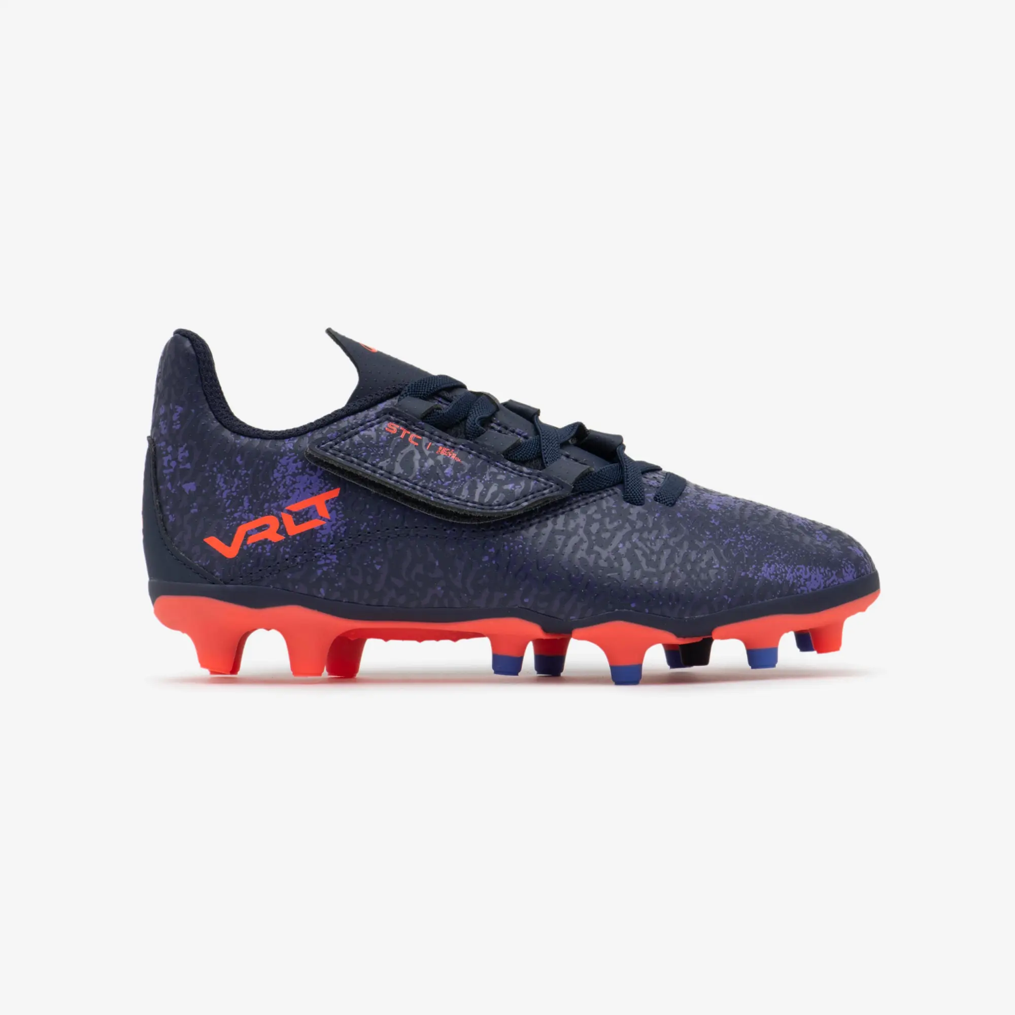 Kipsta Kids' Rip-Tab Football Boots Viralto I Easy Fg - Nebula