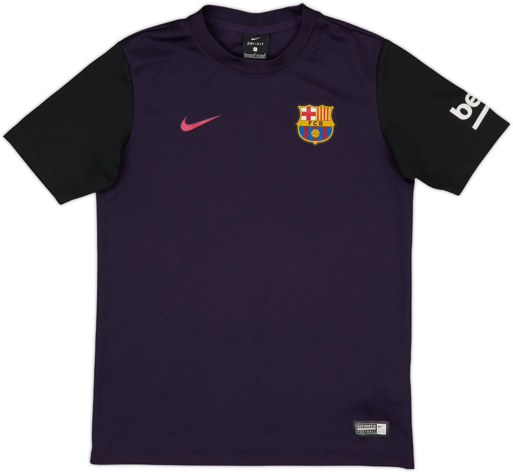 Nike Barcelona Mens SS Away Shirt 2016/17