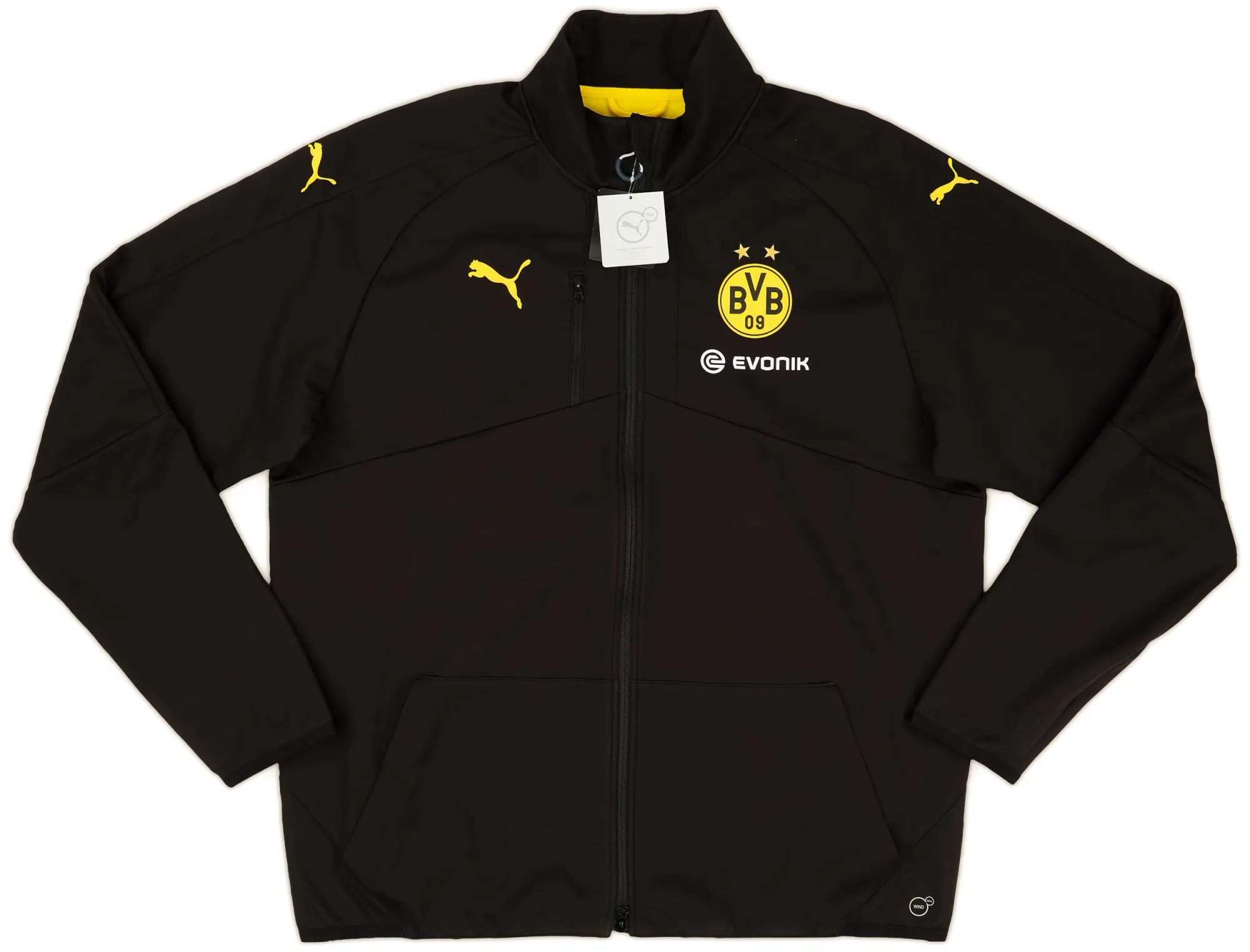 Puma 2016-17 Borussia Dortmund Player Issue Windbreaker Jacket (S