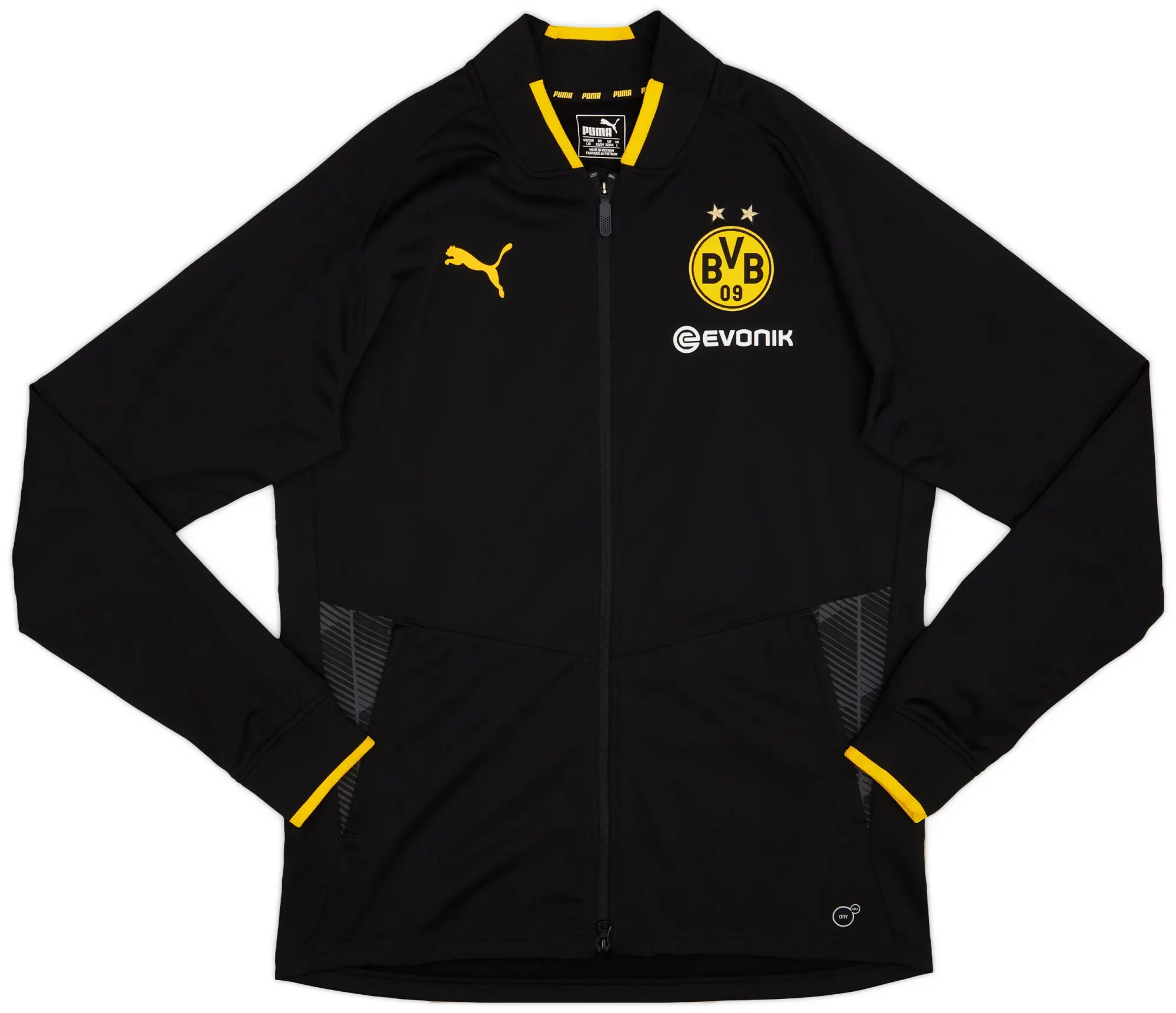 2017-18 Borussia Dortmund Puma Stadium Jacket - 7/10 - (XL)