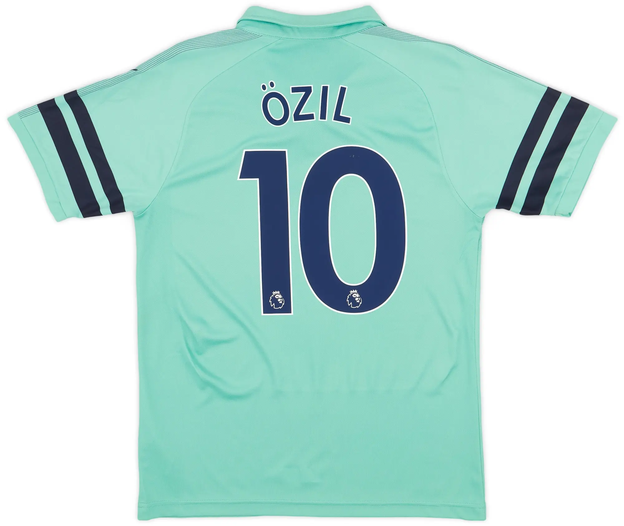 Puma 2018 19 Arsenal Third Shirt Ozil 10 9 10 S ARST18918153used FOOTY.COM