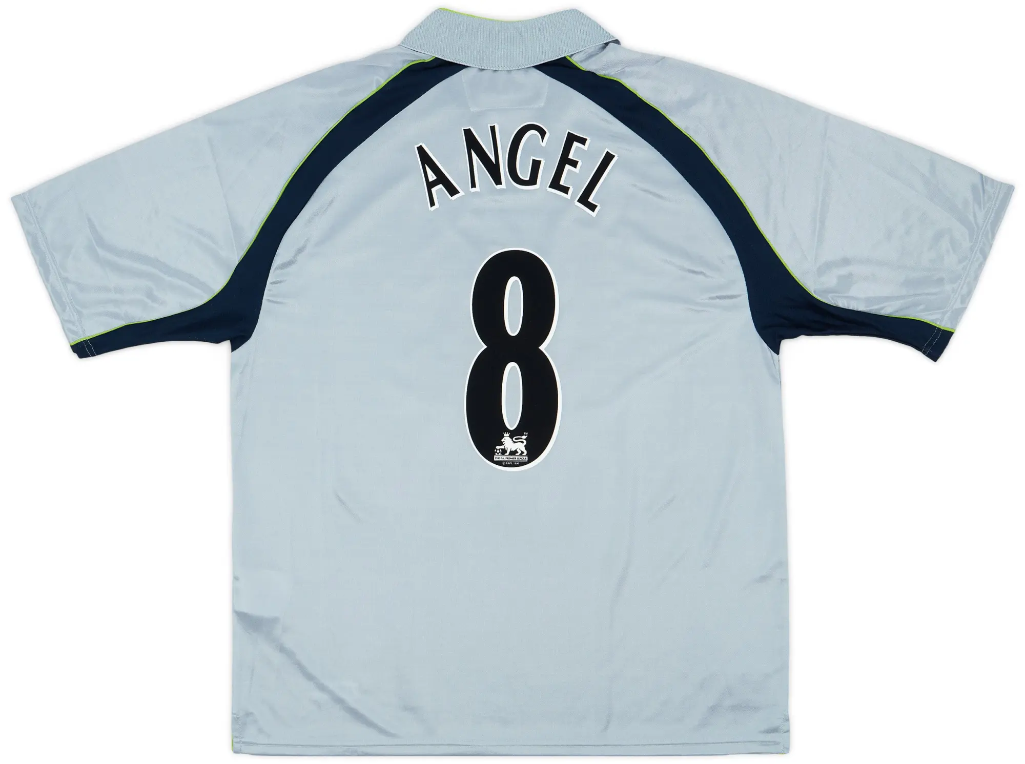 Diadora 2001-02 Aston Villa Away Shirt Angel #8 (XL)