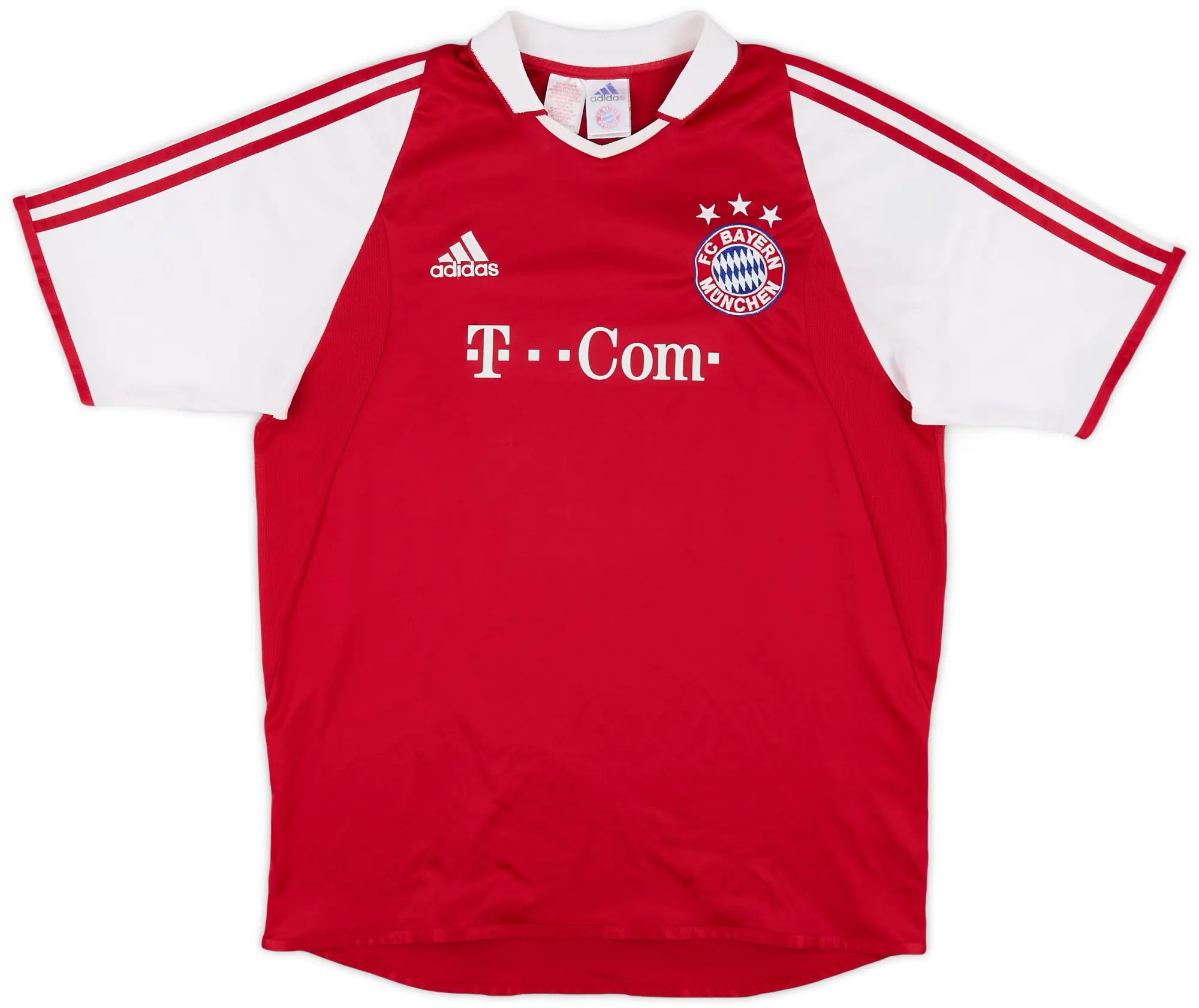 adidas 2004-05 Bayern Munich Home Shirt - 8/10 - (XL.Boys)