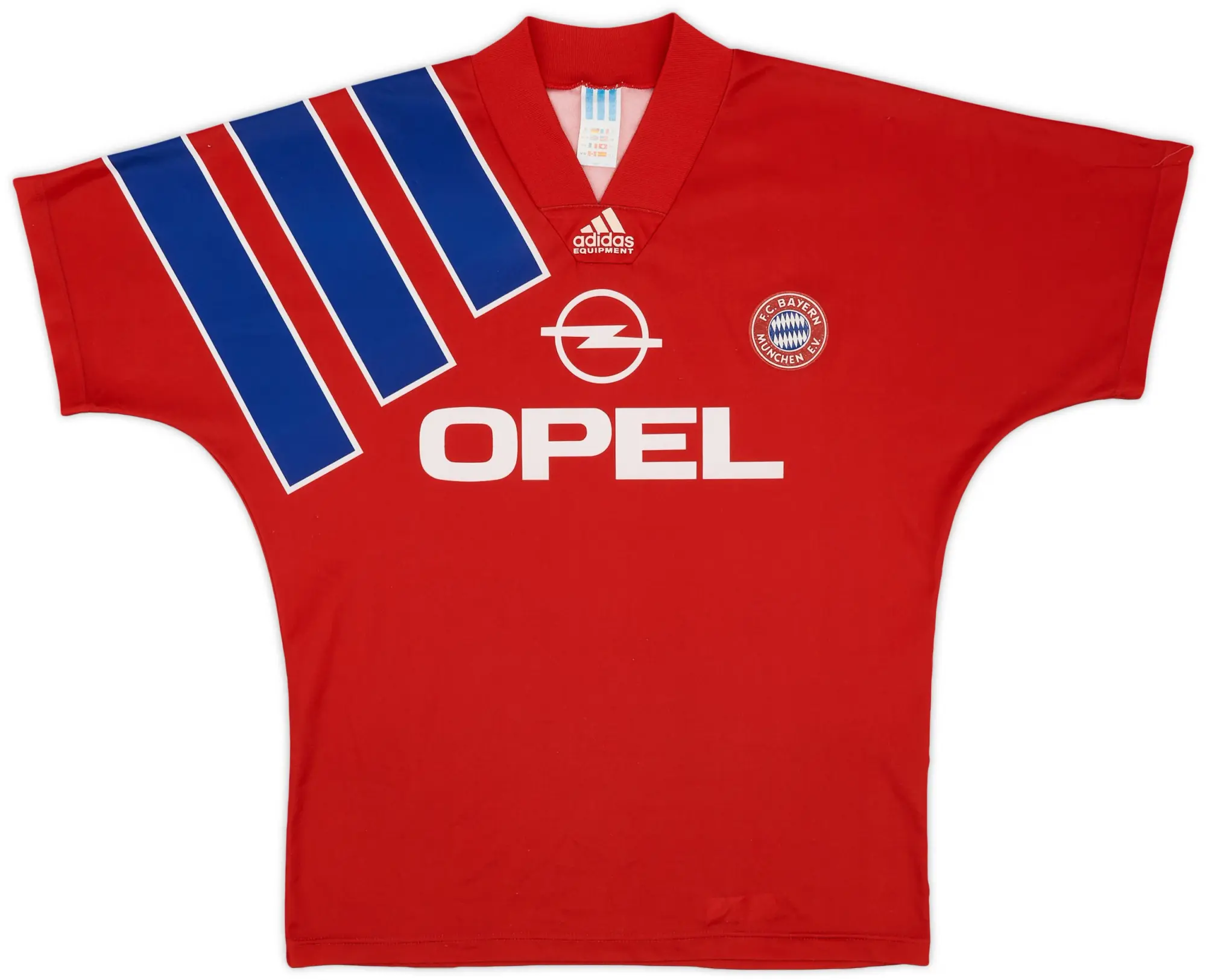 adidas 1991-93 Bayern Munich Home Shirt - 8/10 - (L)