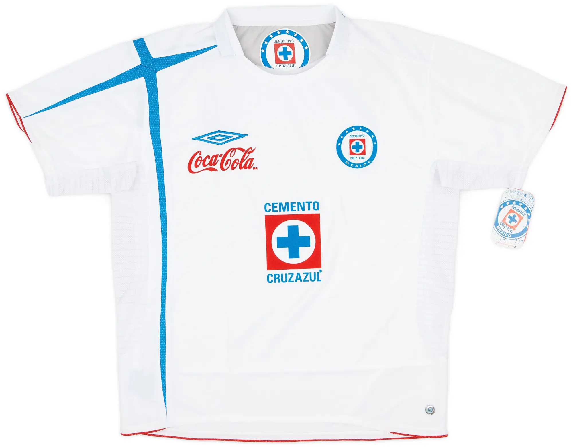 Umbro 2006-08 Cruz Azul Away Shirt (XL.Boys)