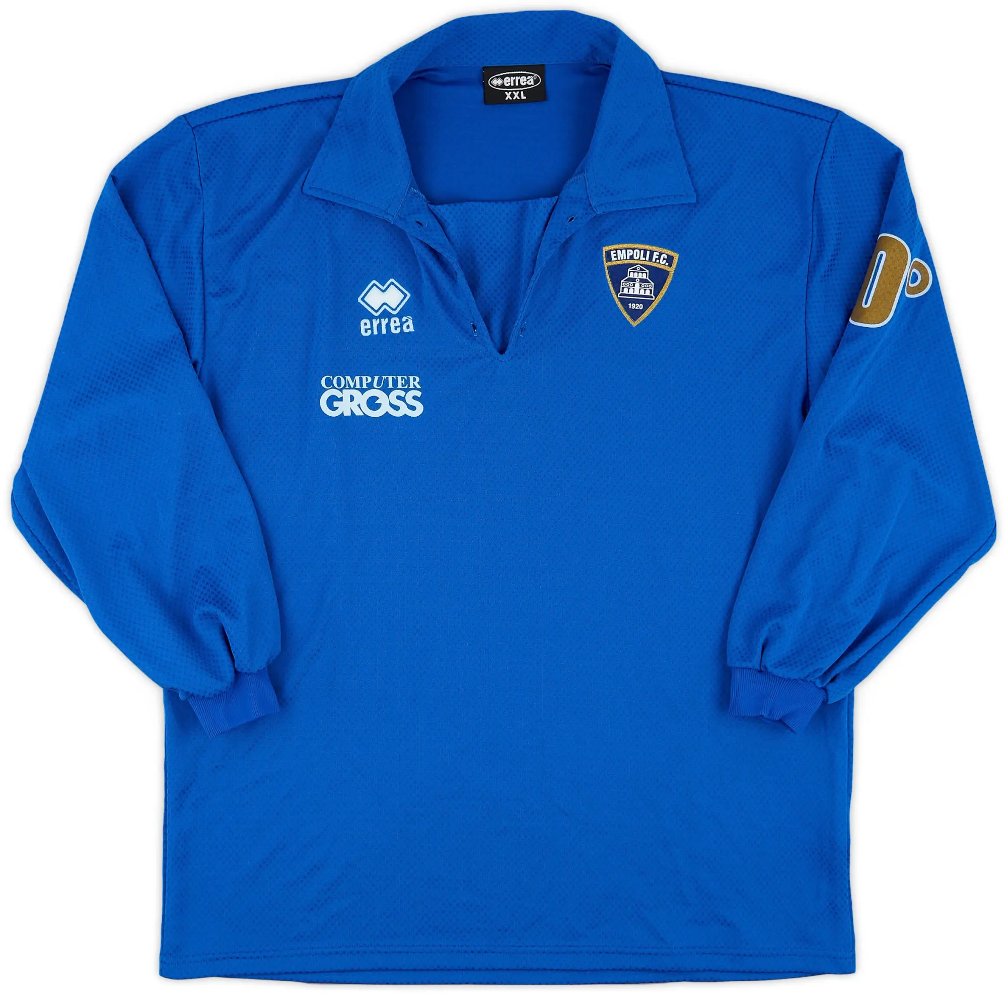 2001-02 Empoli Errea Training L/S Shirt #8 - 8/10 - (XXL)
