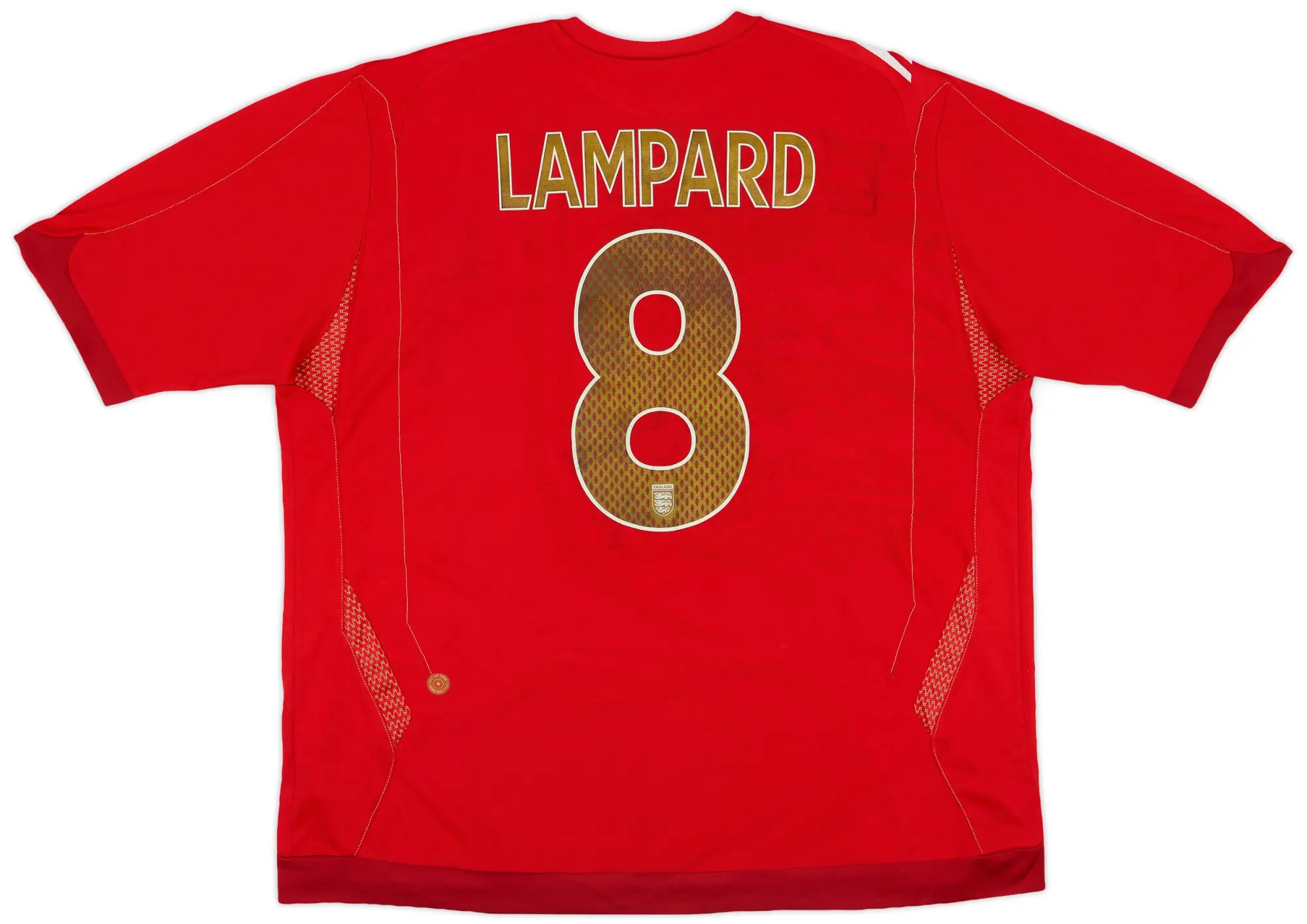 Umbro 2006-08 England Away Shirt Lampard #8 - 5/10 - (XXL)