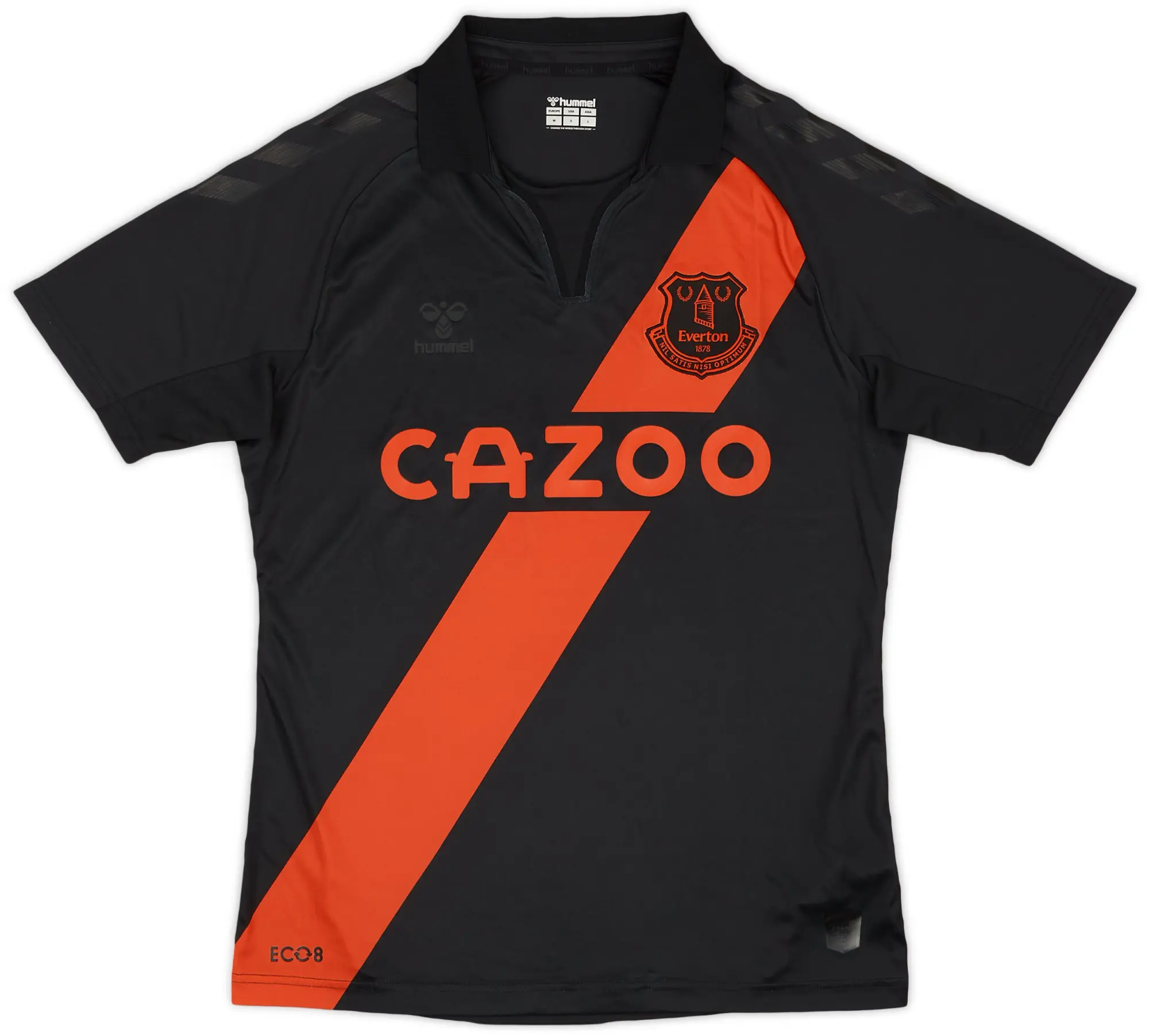 Hummel 2021-22 Everton Away Shirt - 8/10 - (M)