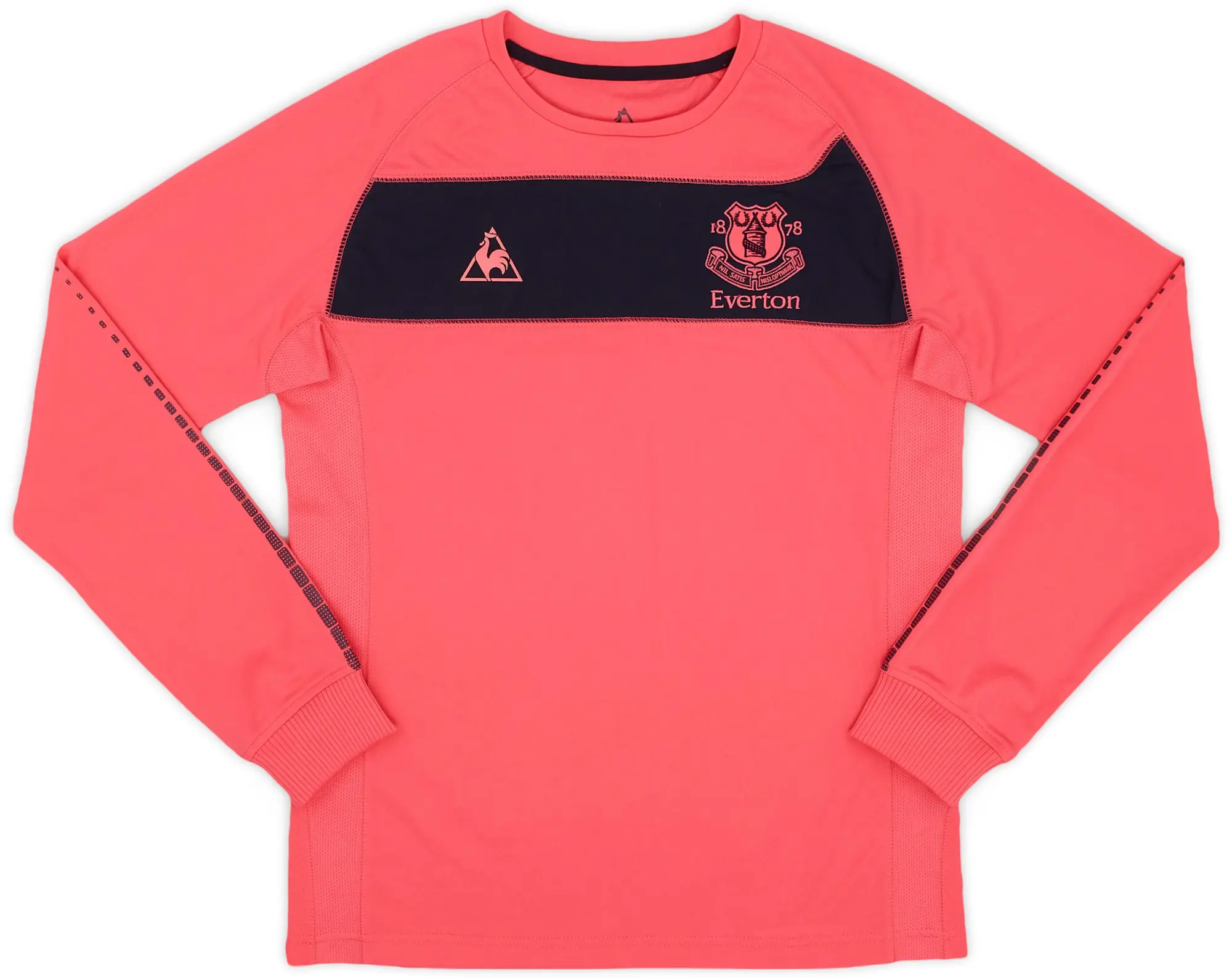 LeCoqSportif 2010-11 Everton Away L/S Shirt - 9/10 - (XXL.Boys)