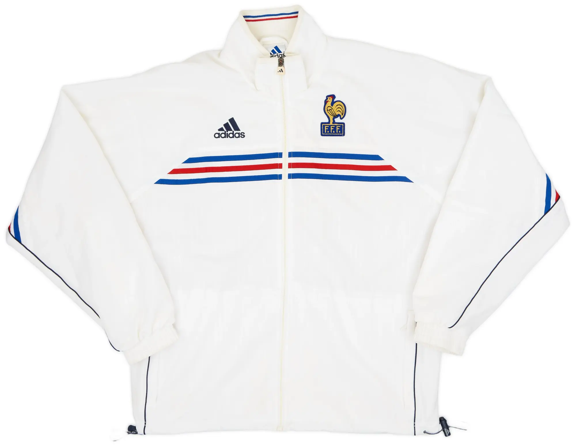 1998-00 France adidas Track Jacket - 8/10 - (M)