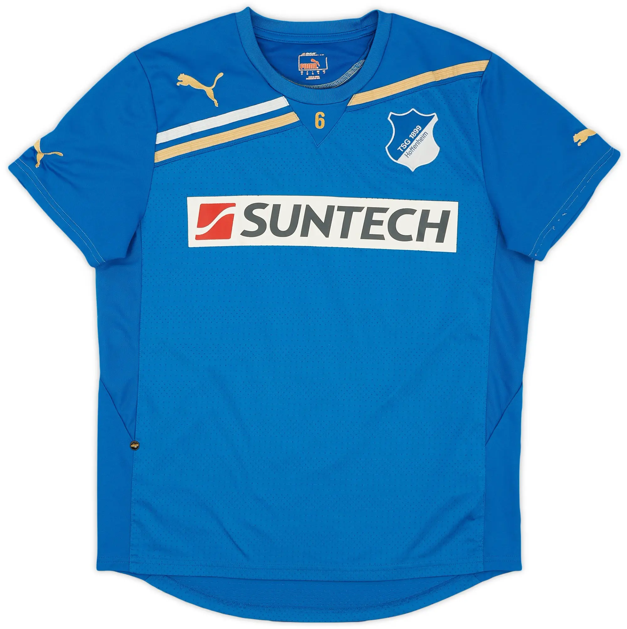 2013-14 Hoffenheim Puma Player Issue Training Shirt #6 - 6/10 - (M)