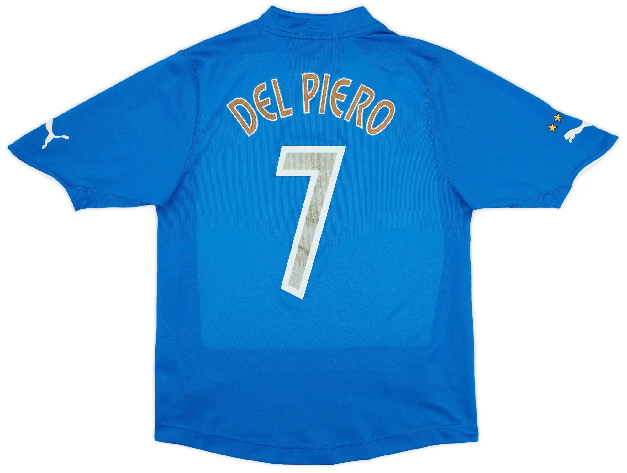Puma 2003-04 Italy Home Shirt Del Piero #7 - 6/10 - (M)