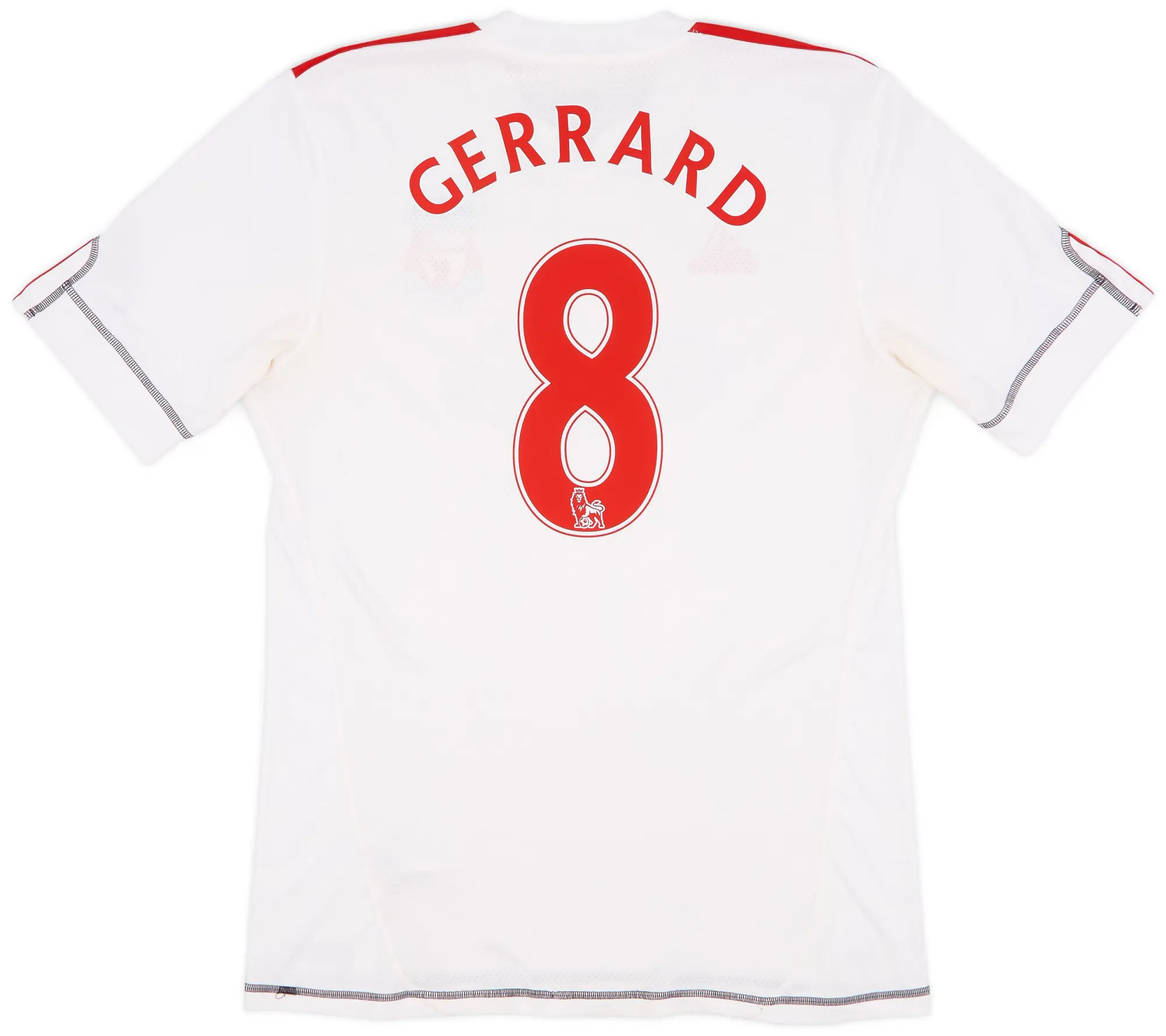 adidas 2009-10 Liverpool Third Shirt Gerrard #8 - 5/10 - (L)