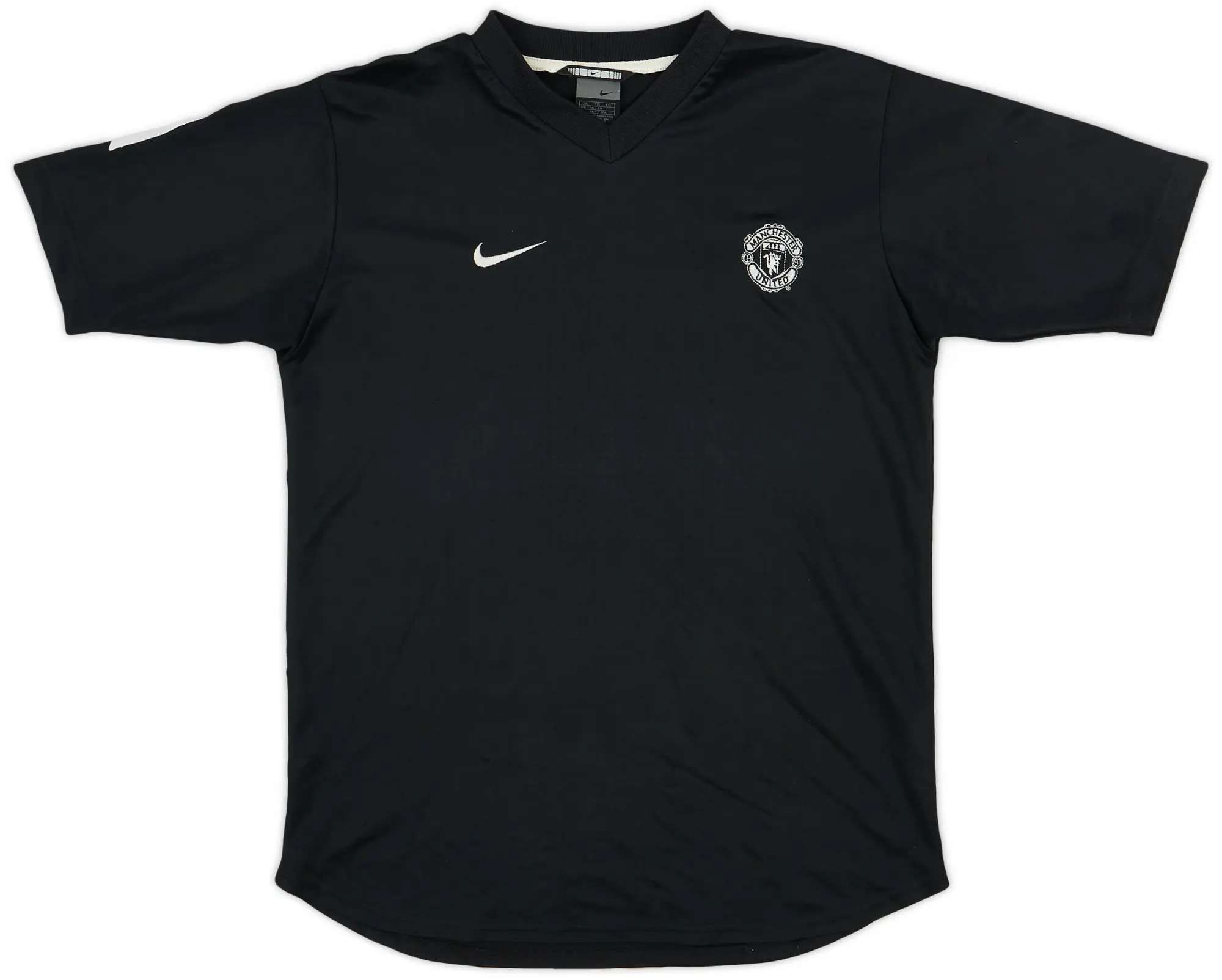 2002-03 Manchester United Nike Training Shirt - 9/10 - (XL.Boys)