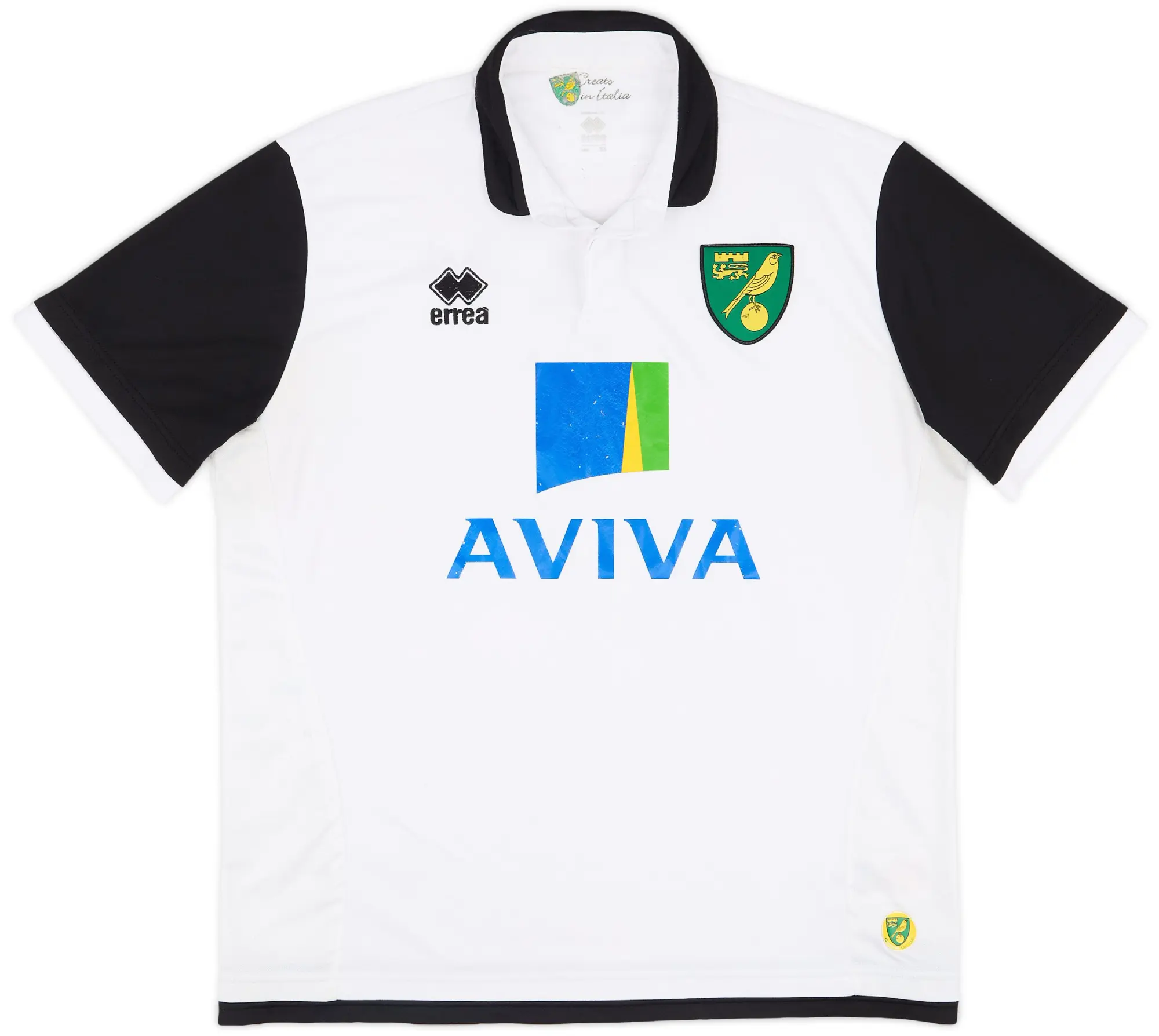 Errea 2013-14 Norwich Away Shirt - 7/10 - (XL)