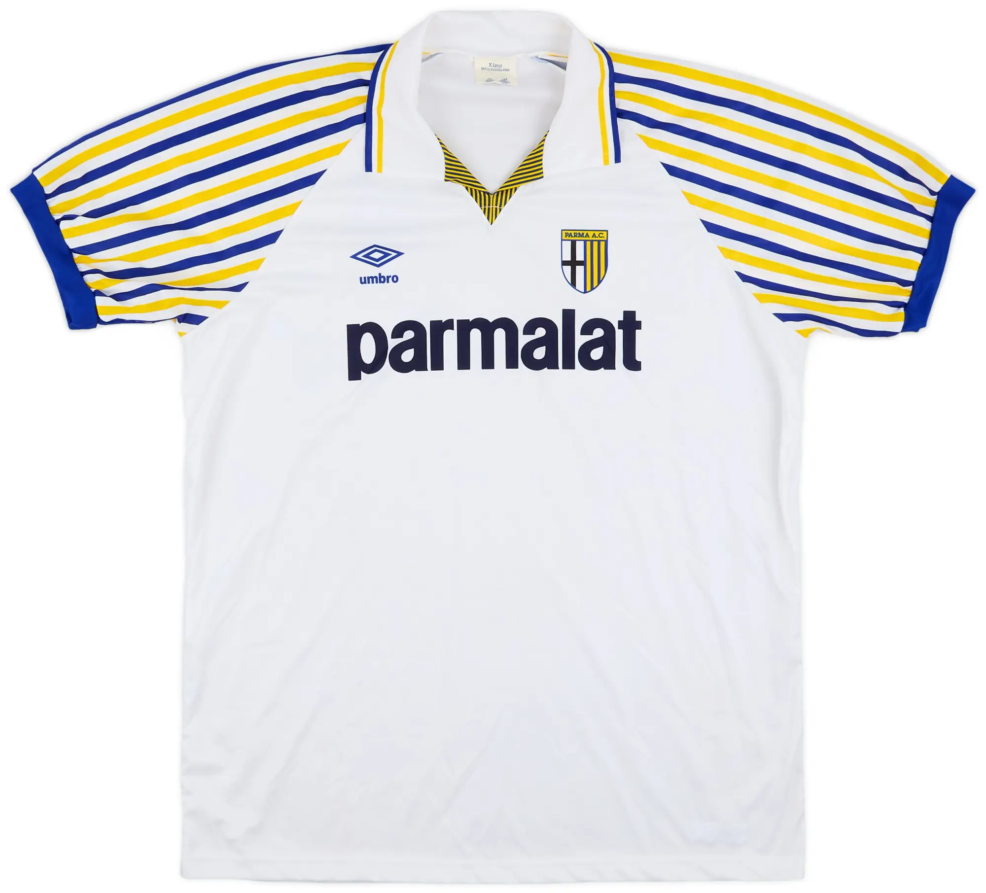 Umbro 1990-91 Parma Home Shirt - 8/10 - (XL)